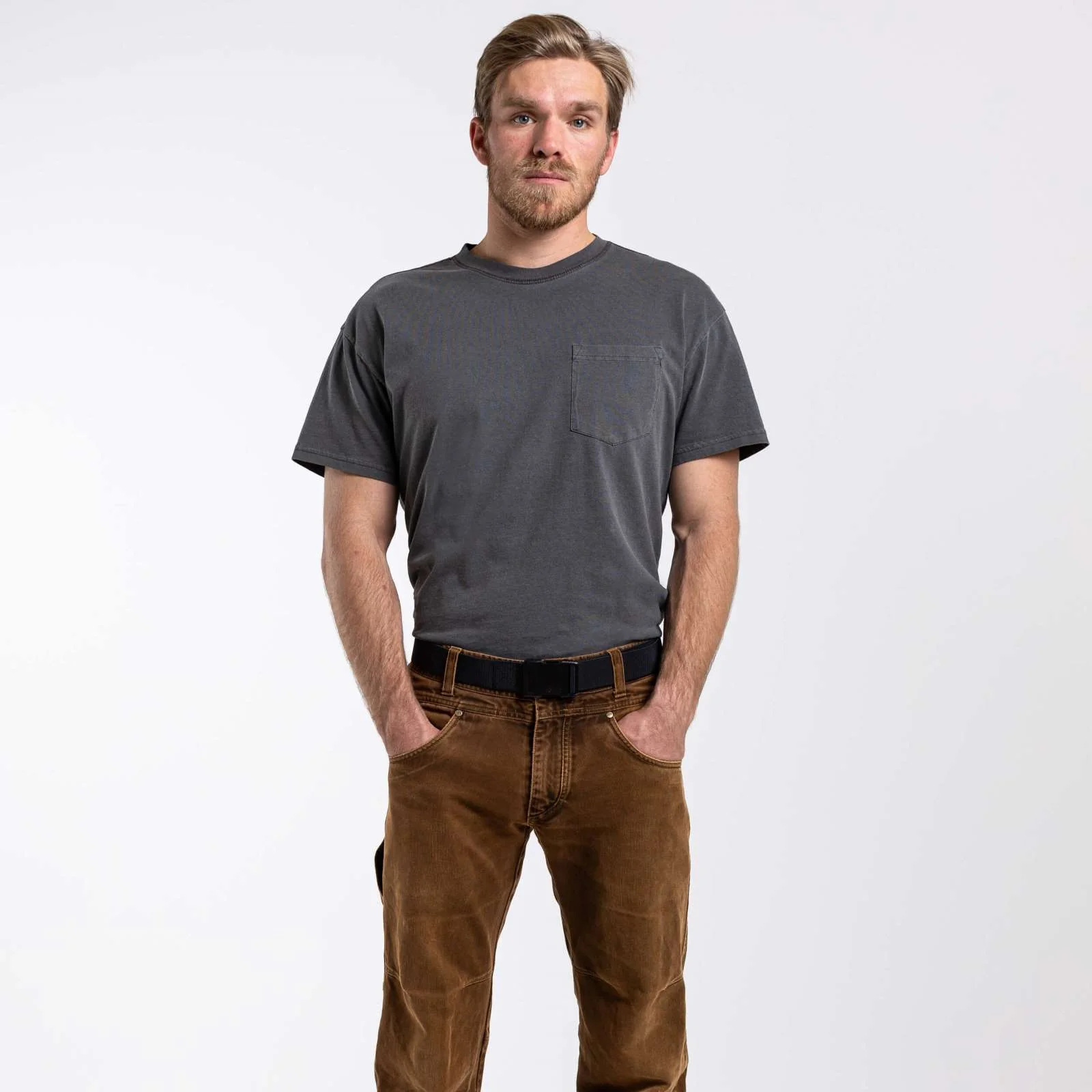 Arcade Mens Hardware Belt - Iron - L/XL - Image 5