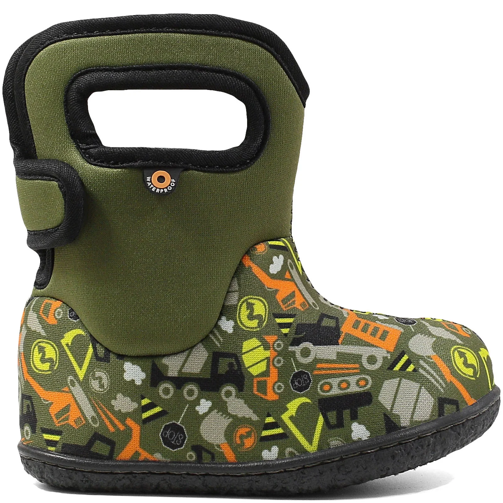 Baby BOGS Construction Waterproof Wellies - Image 13