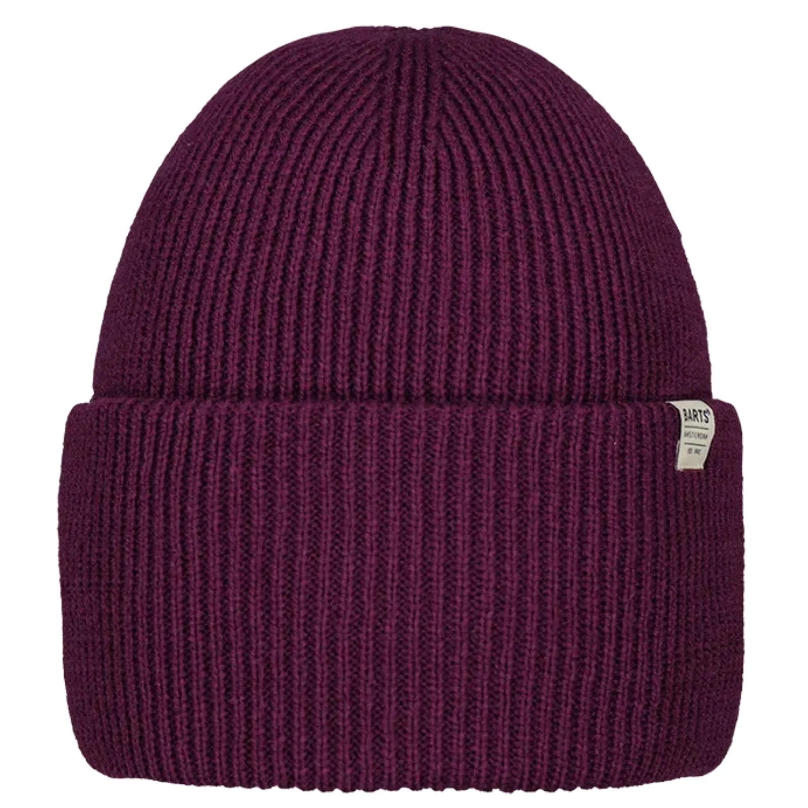 Barts Haveno High Cuffed Ribbed Knit Stretchy Beanie Hat - Image 22