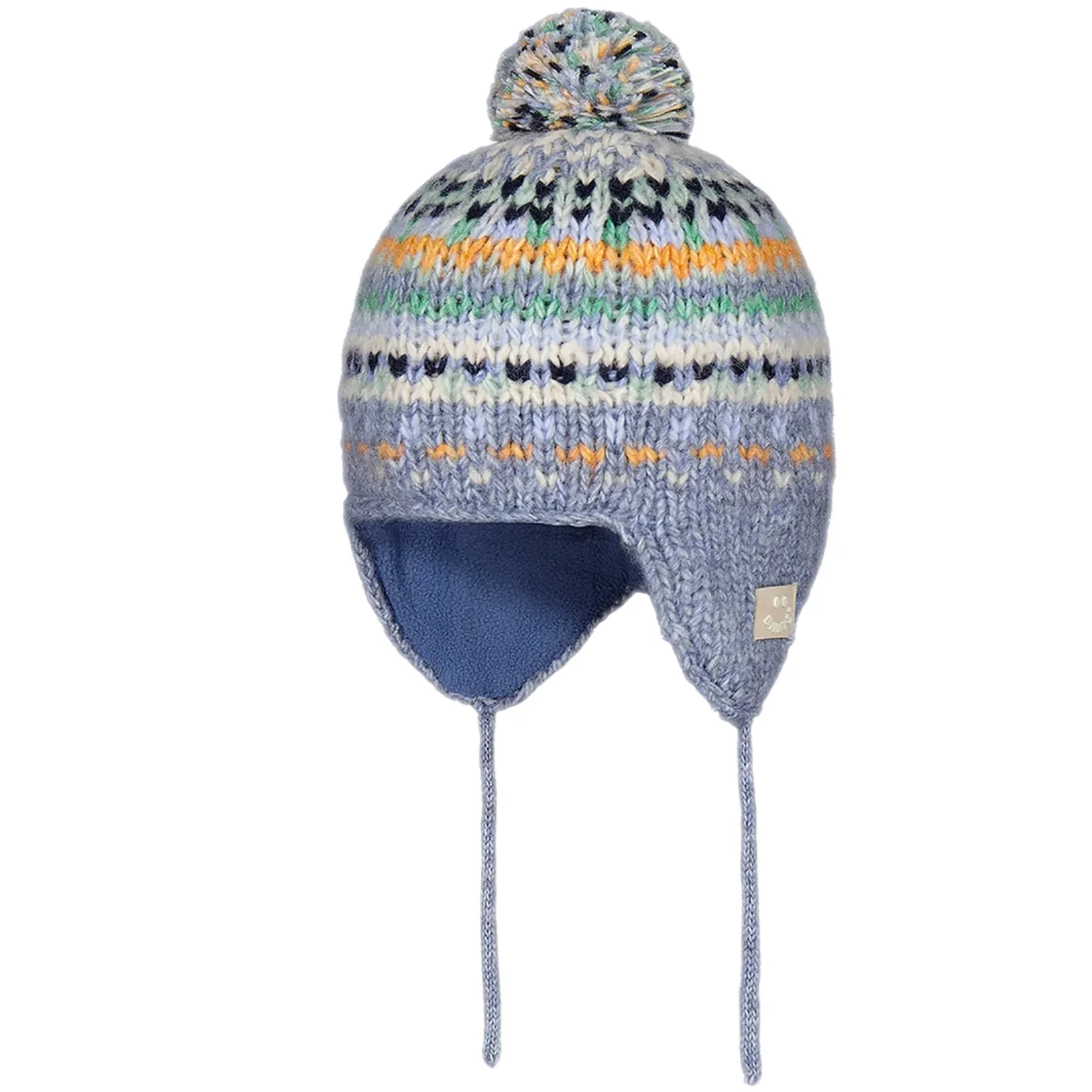 Barts Kids Mitala Ear Flaps Bobble Hat - Image 2