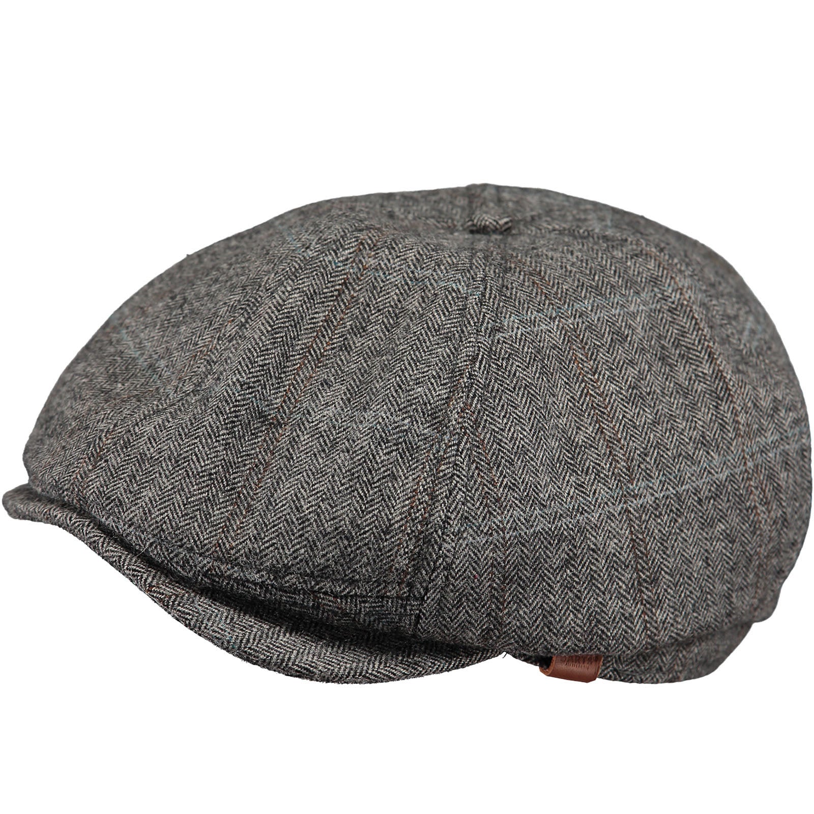Barts Mens Jamaica Adjustable Warm Wool Flat Cap - Image 3
