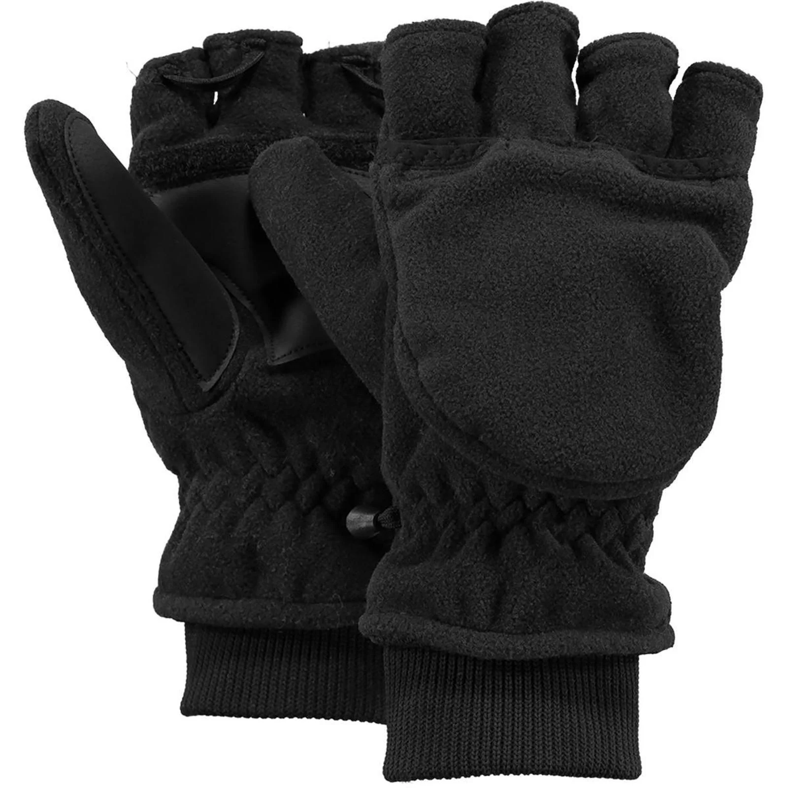 Barts Unisex Convertible Mitts Finerless Gloves - Image 3