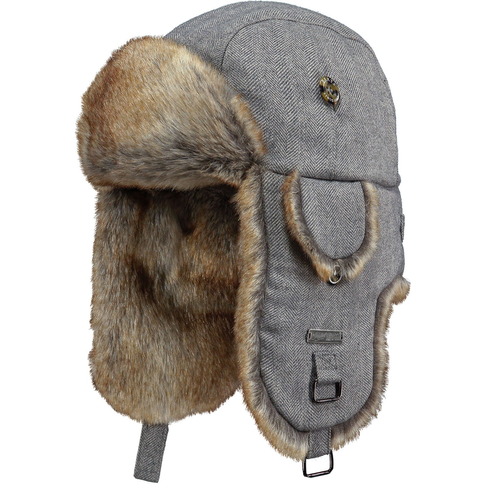 Barts Womens Kamikaze Faux Fur Lined Strap Hat - Image 3