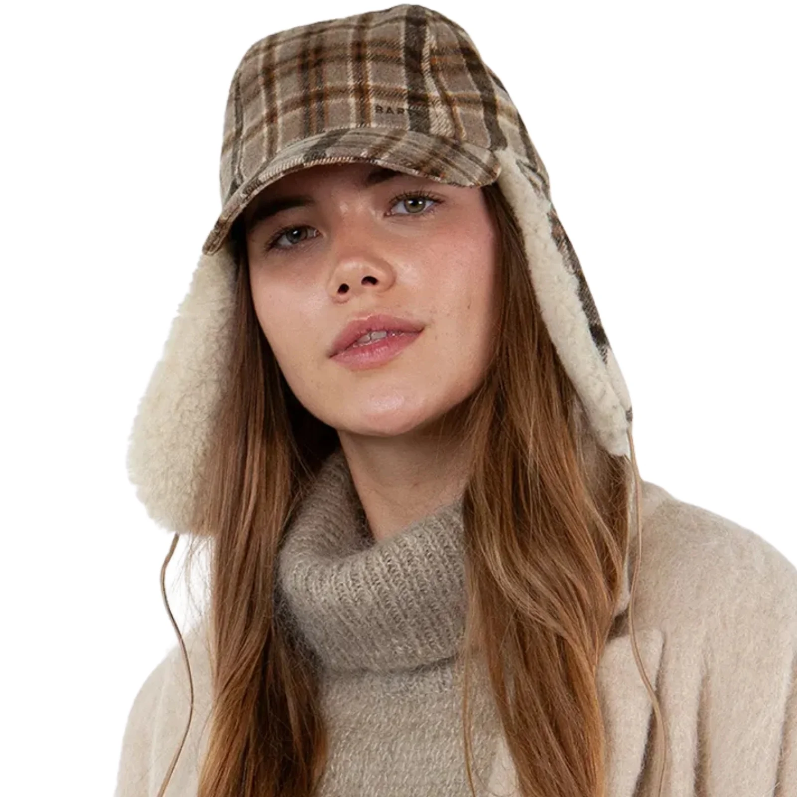 Barts Womens Sunnaha Faux Fur Ear Flaps Baseball Cap - Image 6