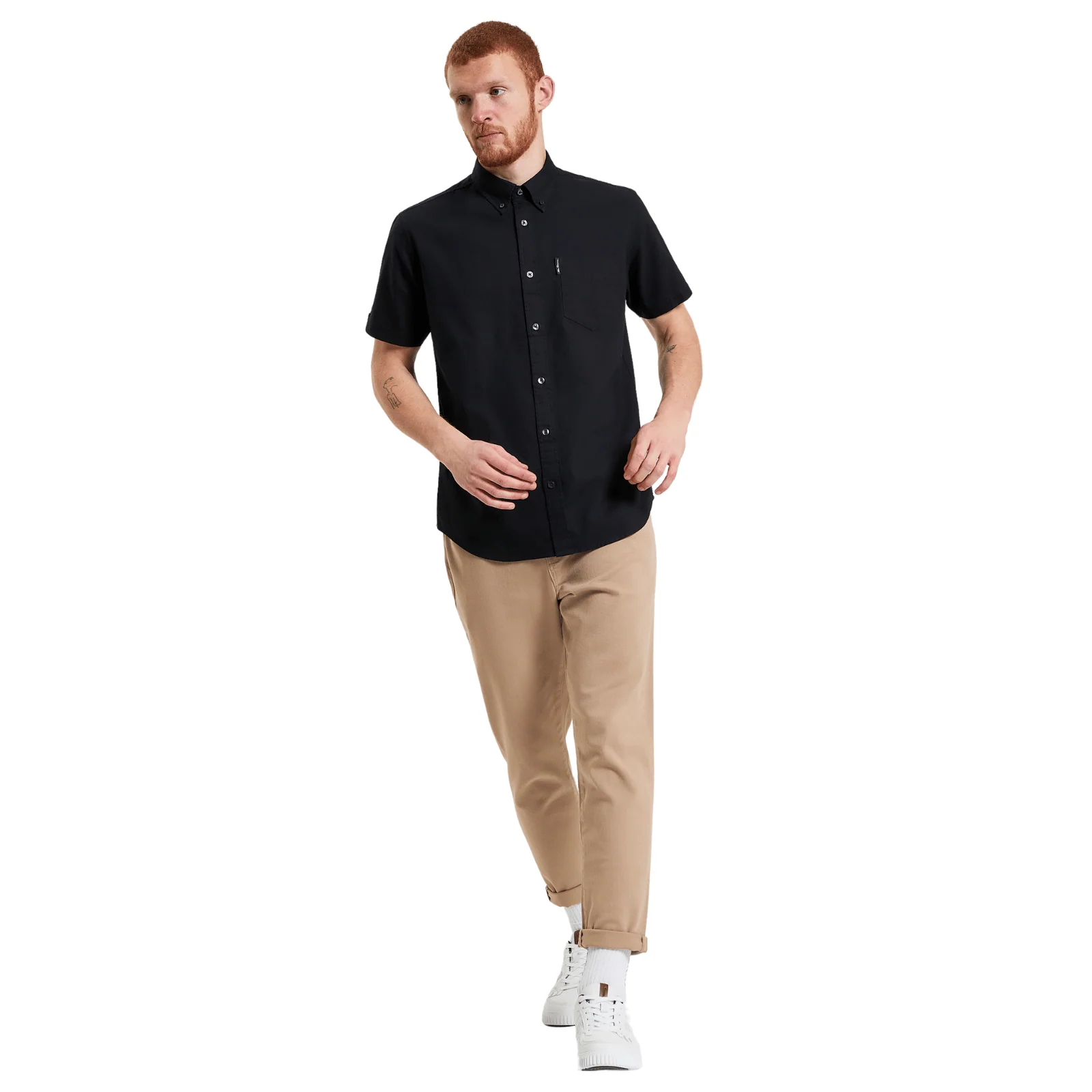 Ben Sherman Mens Signature Oxford Short Sleeve Shirt - Image 13
