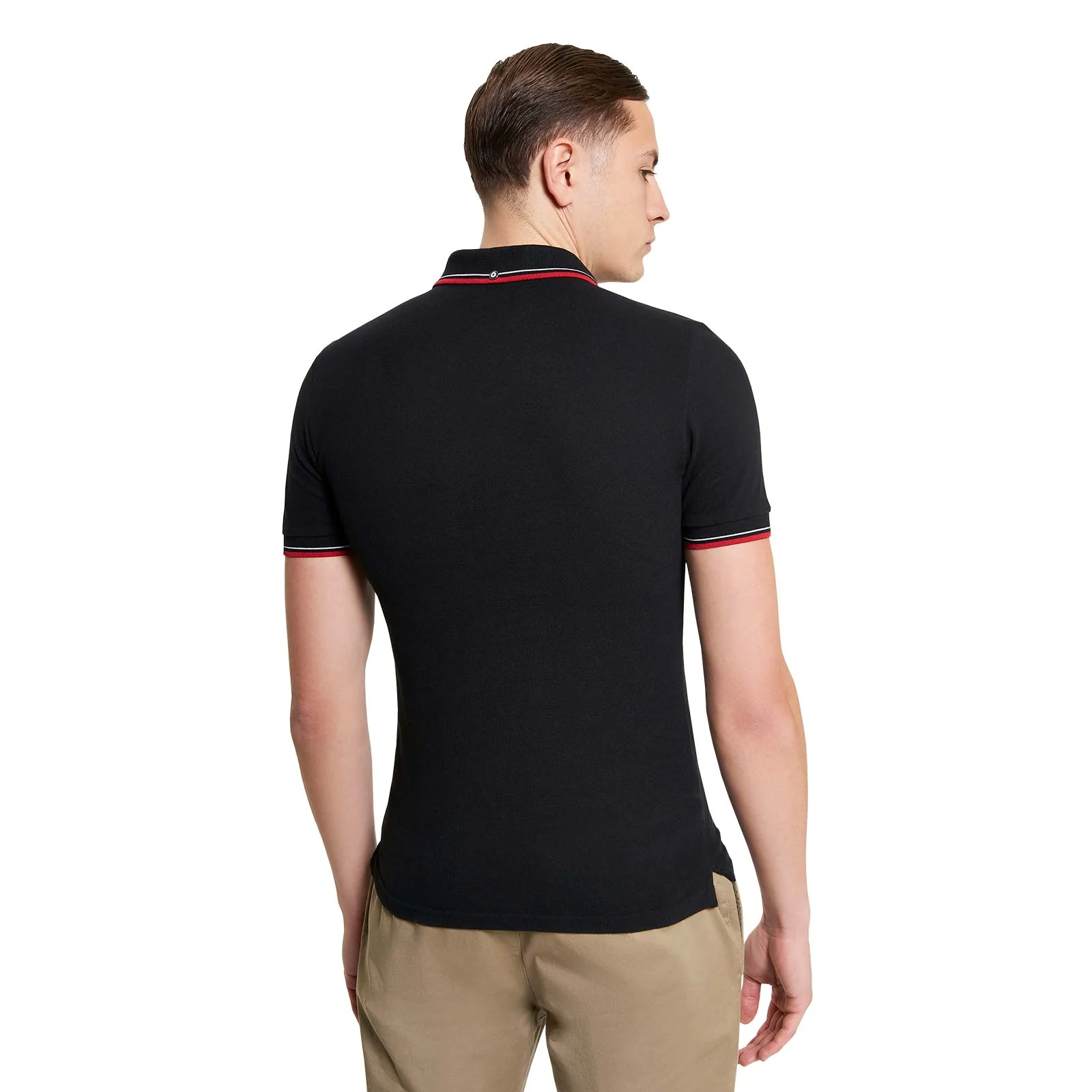 Ben Sherman Mens Signature Pique Big & Tall Short Sleeve Polo Shirt - Image 20