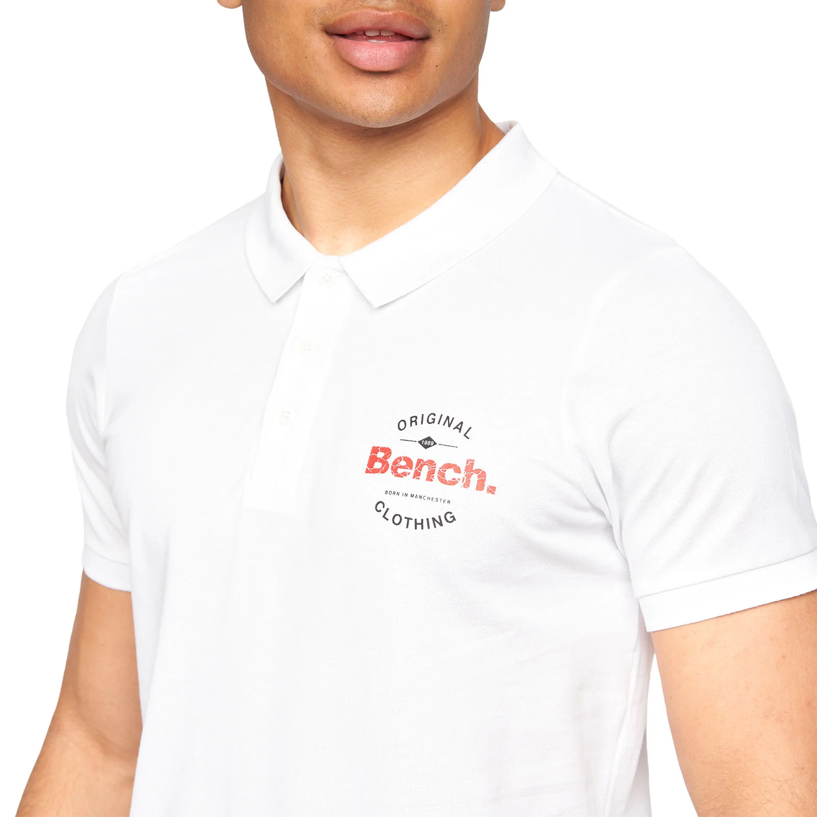 Bench Mens Cometer Short Sleeve Slim Fit Polo Shirt - Image 19