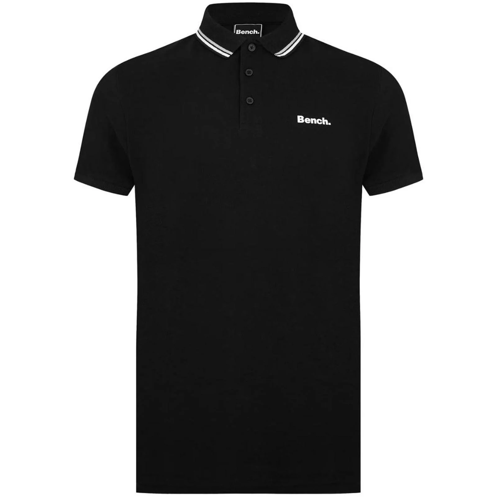 Bench Mens Gruff Short Sleeve Twin Tipped Polo Shirt - Image 4