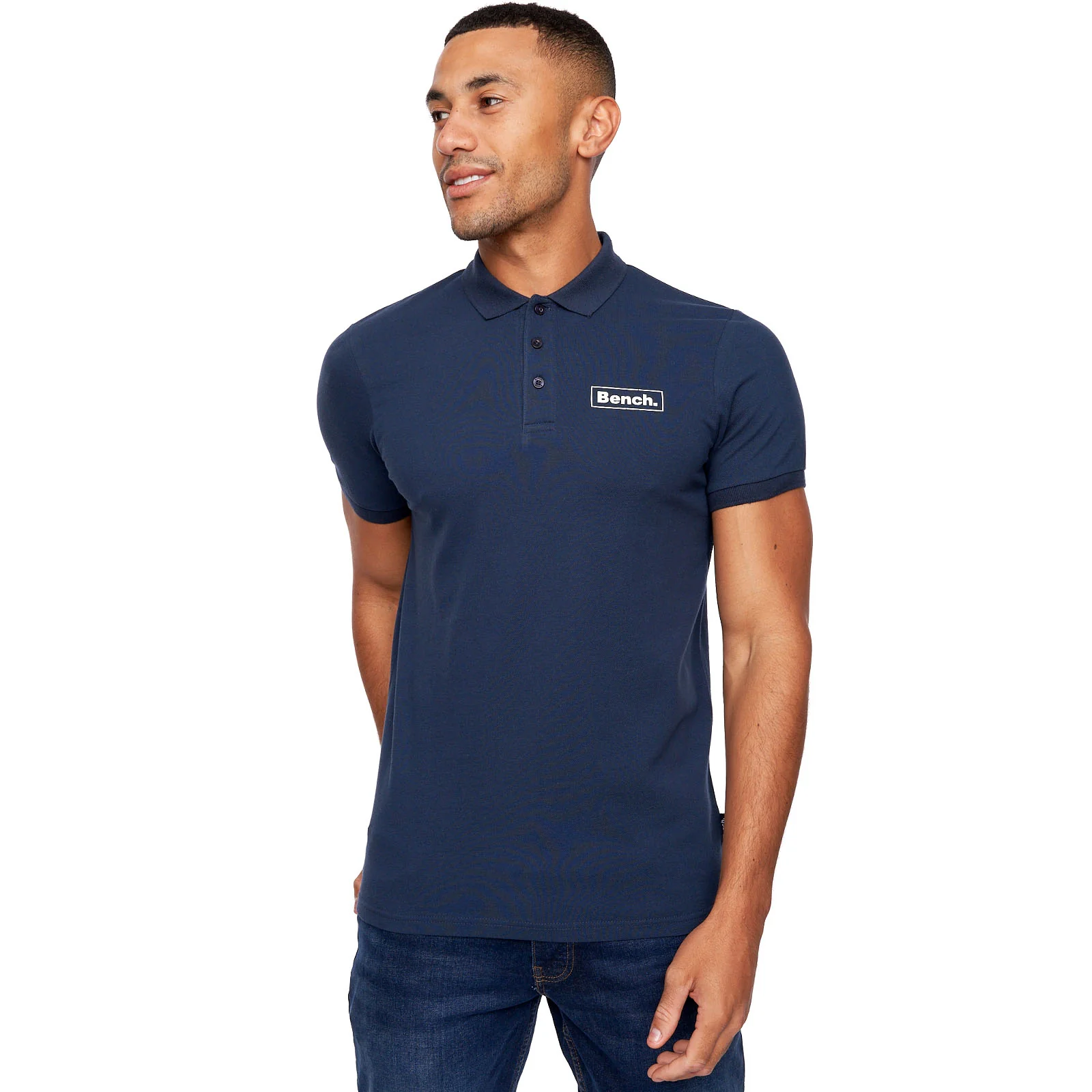Bench Mens Iverson Short Sleeve Slim Fit Polo Shirt - Image 25