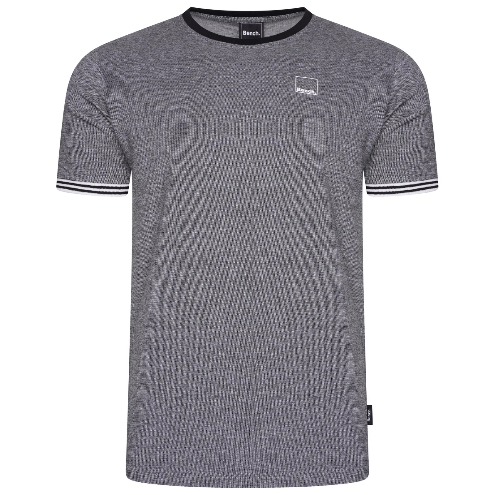 Bench Mens Malen Crew Neck Short Sleeve T-ShirtTop - Image 2
