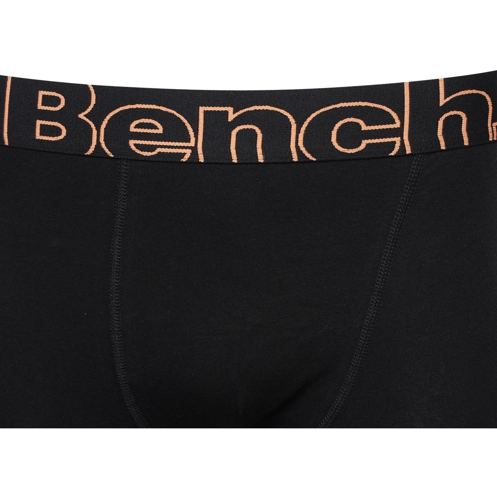 Bench Mens Rusby 3 Pack Elasticated Boxer Shorts - Image 5