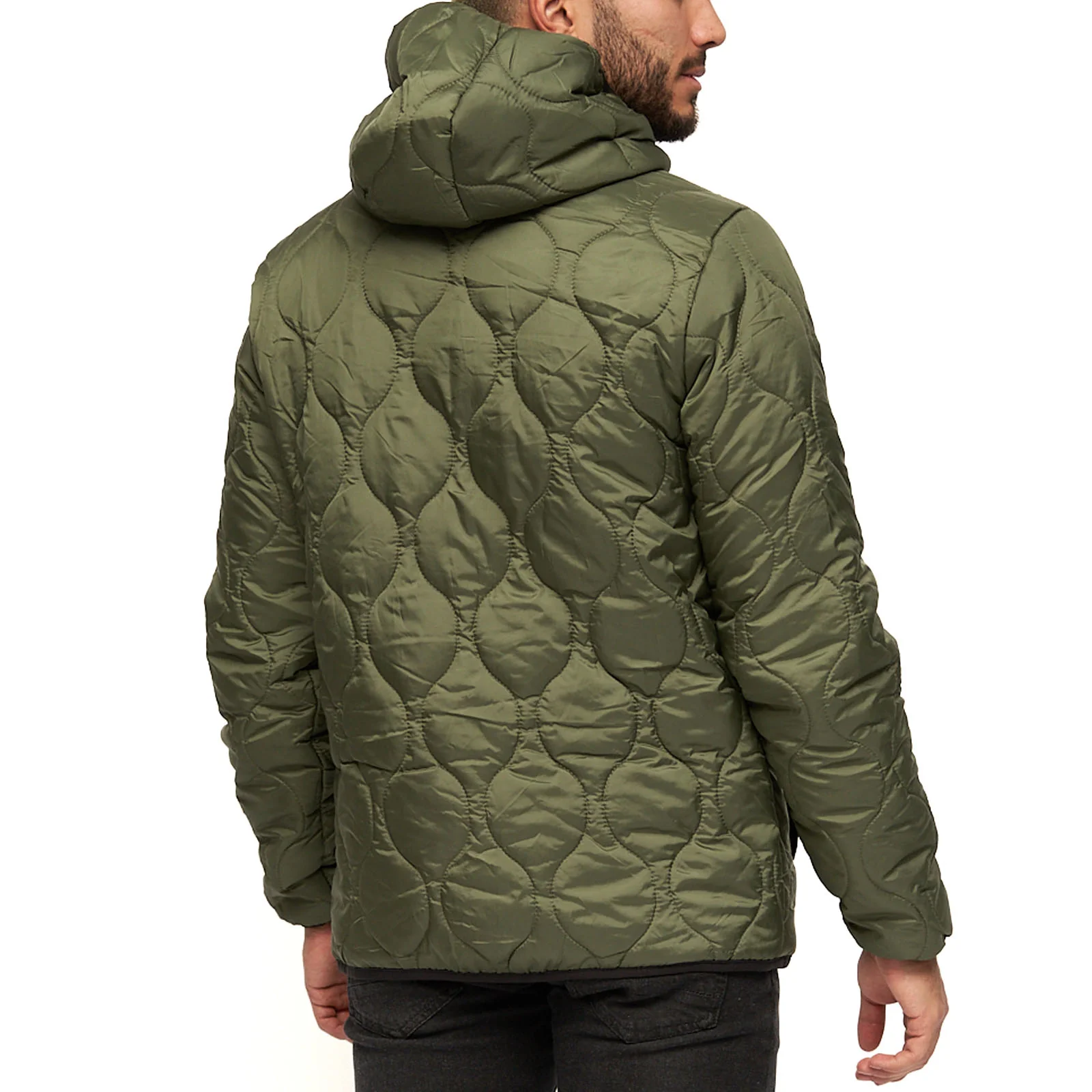Bench Mens Scall Zip Through Hooded Jacket - Image 5