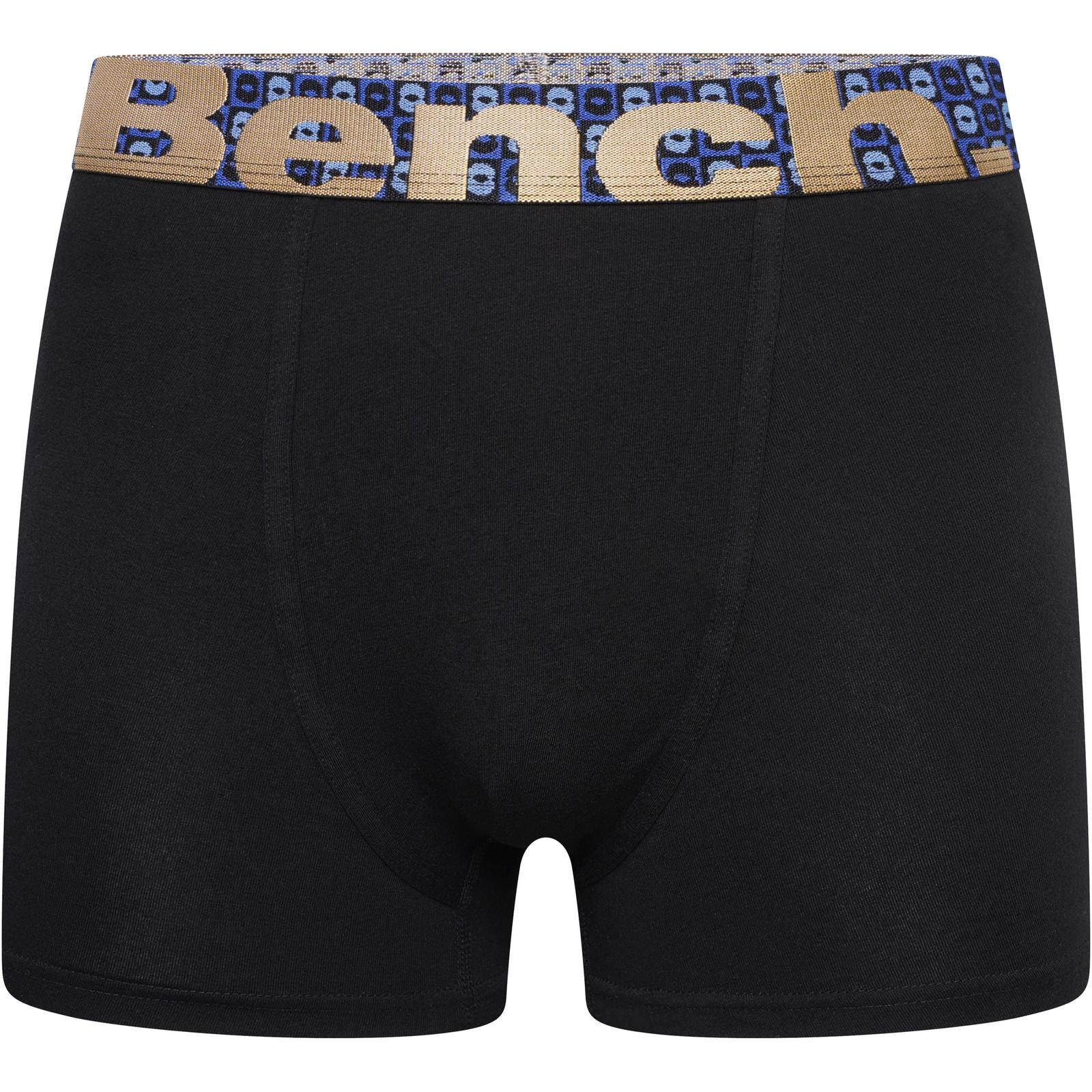 Bench Mens Shonva 3 Pack Elasticated Boxer Shorts - Image 4