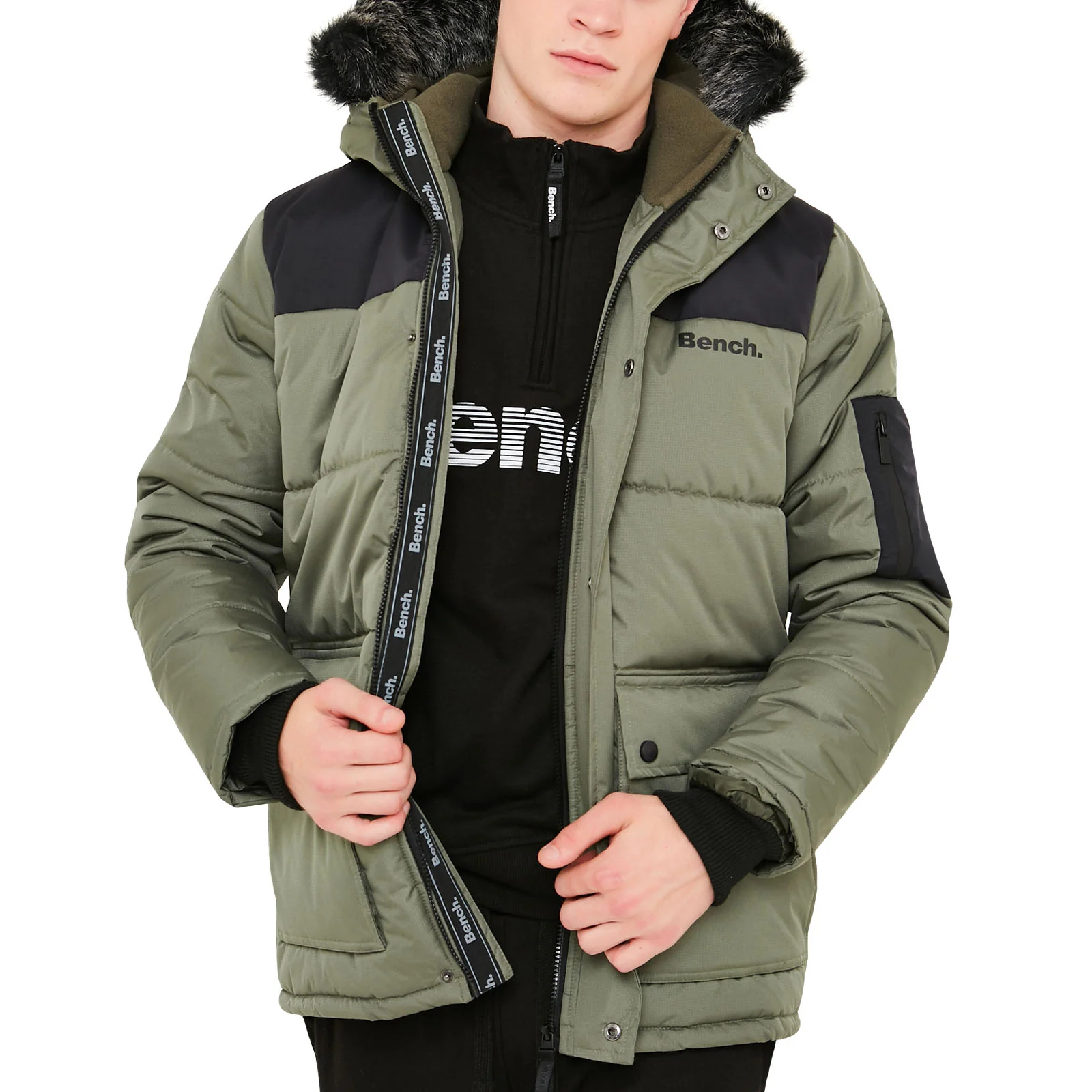Bench Mens Tillor Winter Padded Coat - Image 3