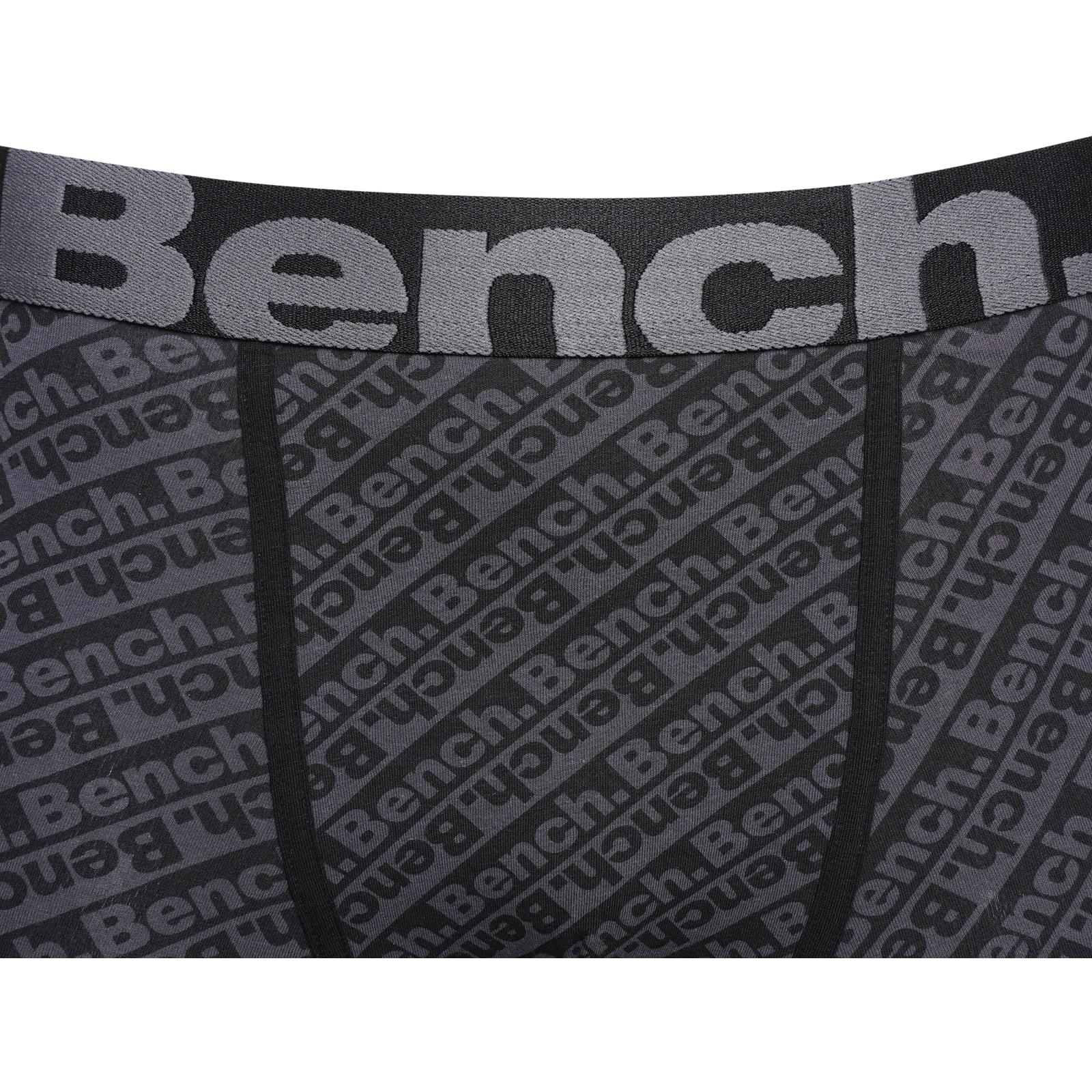 Bench Mens Vildar 3 Pack Elasticated Boxer Shorts - Image 7