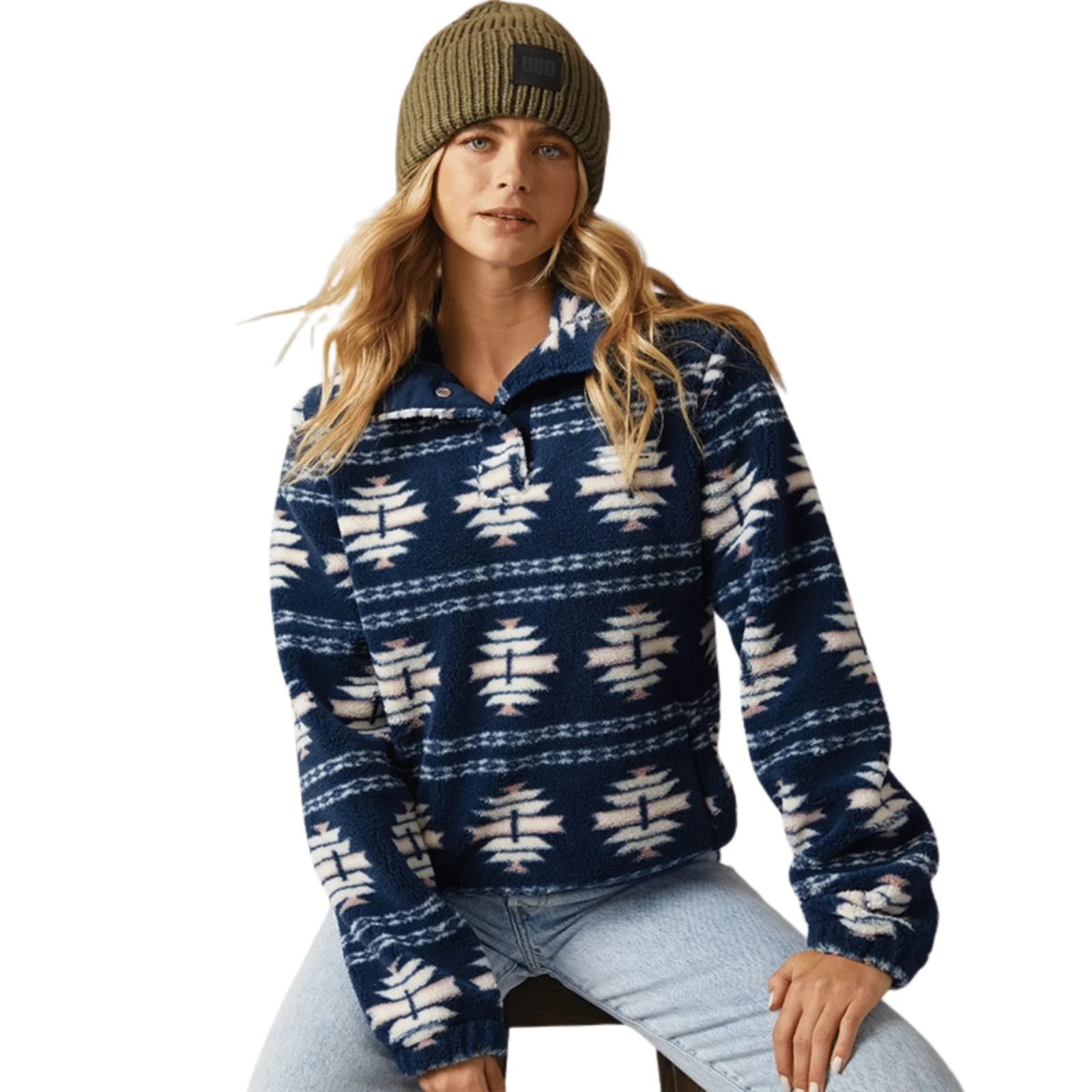 Bench Womens Navo Half Zip Fleece - Image 4