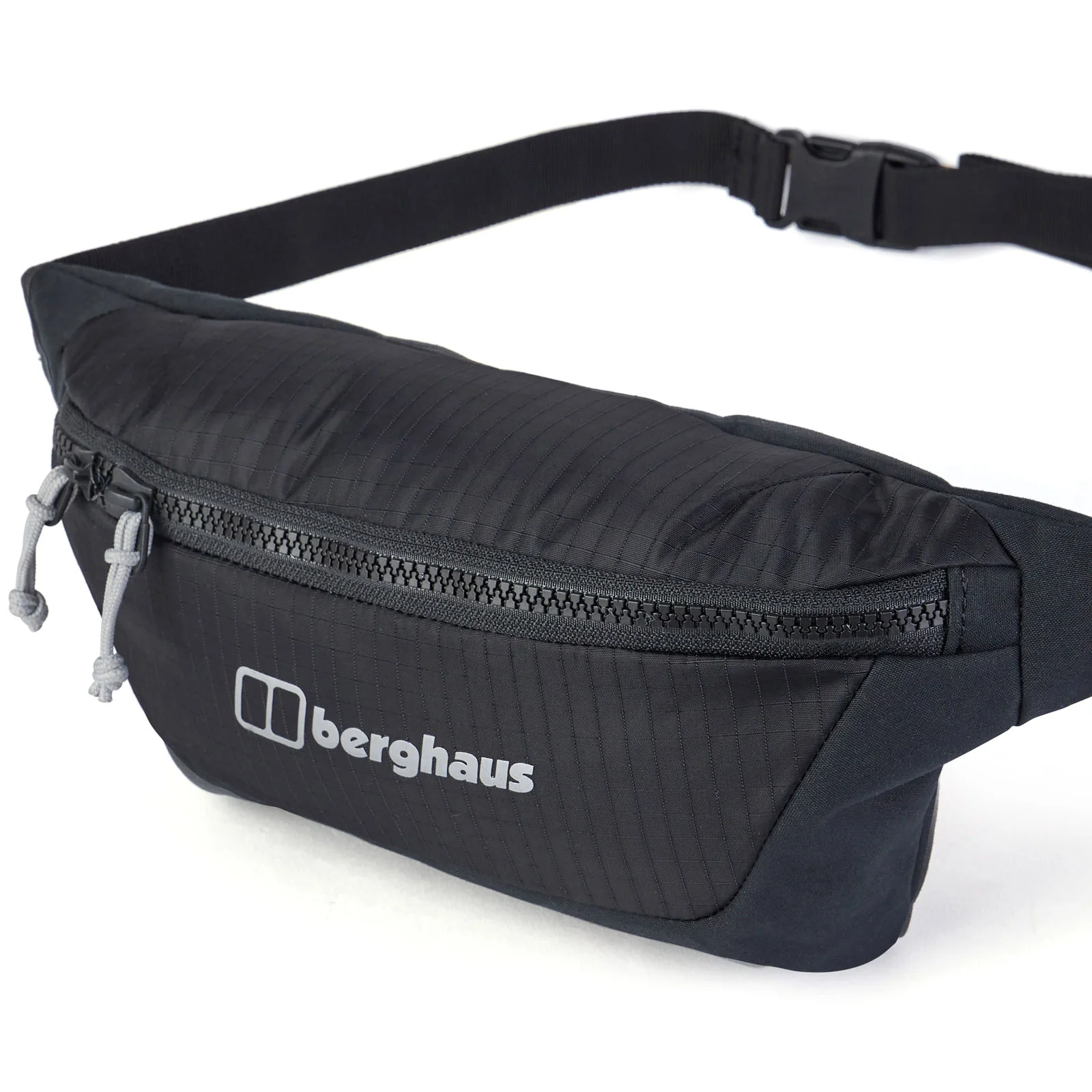 Berghaus Caryall 2.5L Walking Adjustable Waist Bum Bag - Black - OS - Image 3