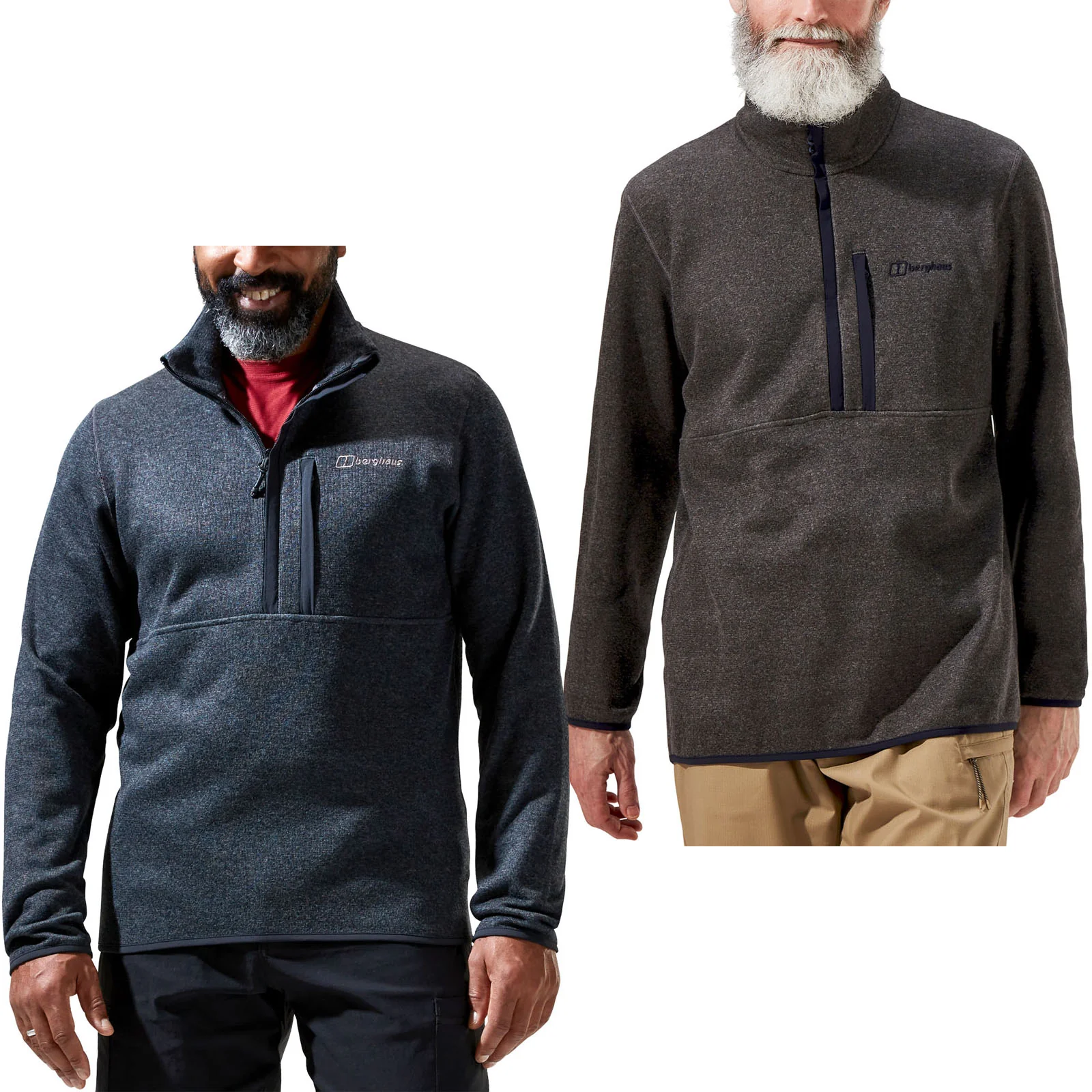 Berghaus Mens Carnell Half Zip Pullover Fleece