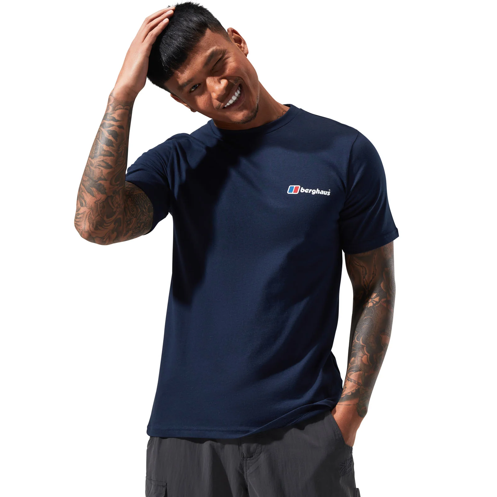 Berghaus Mens Organic Classic Logo T Shirt - Image 5