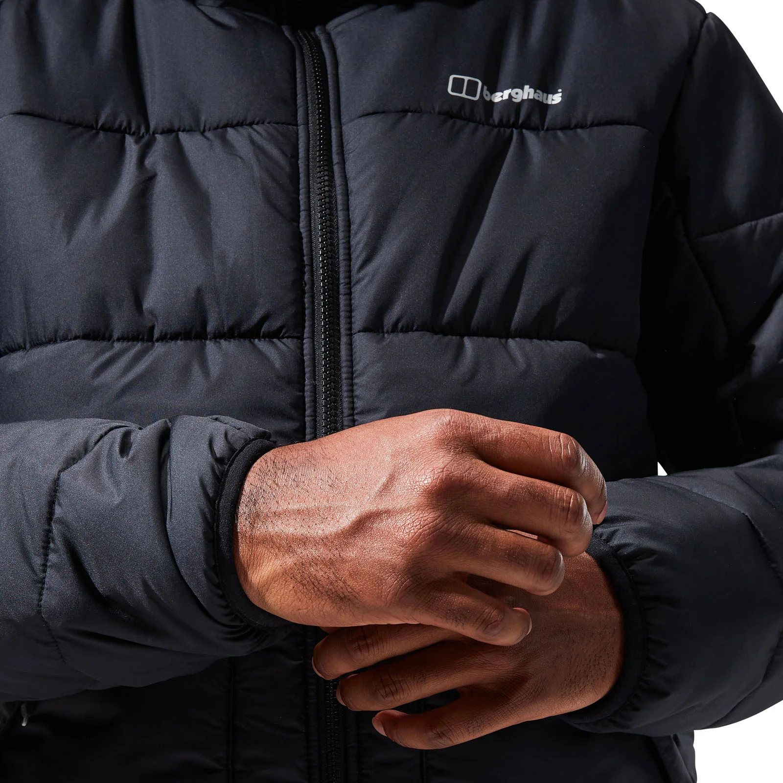 Berghaus Mens Komatiite Hooded Padded Jacket - Black - Image 10