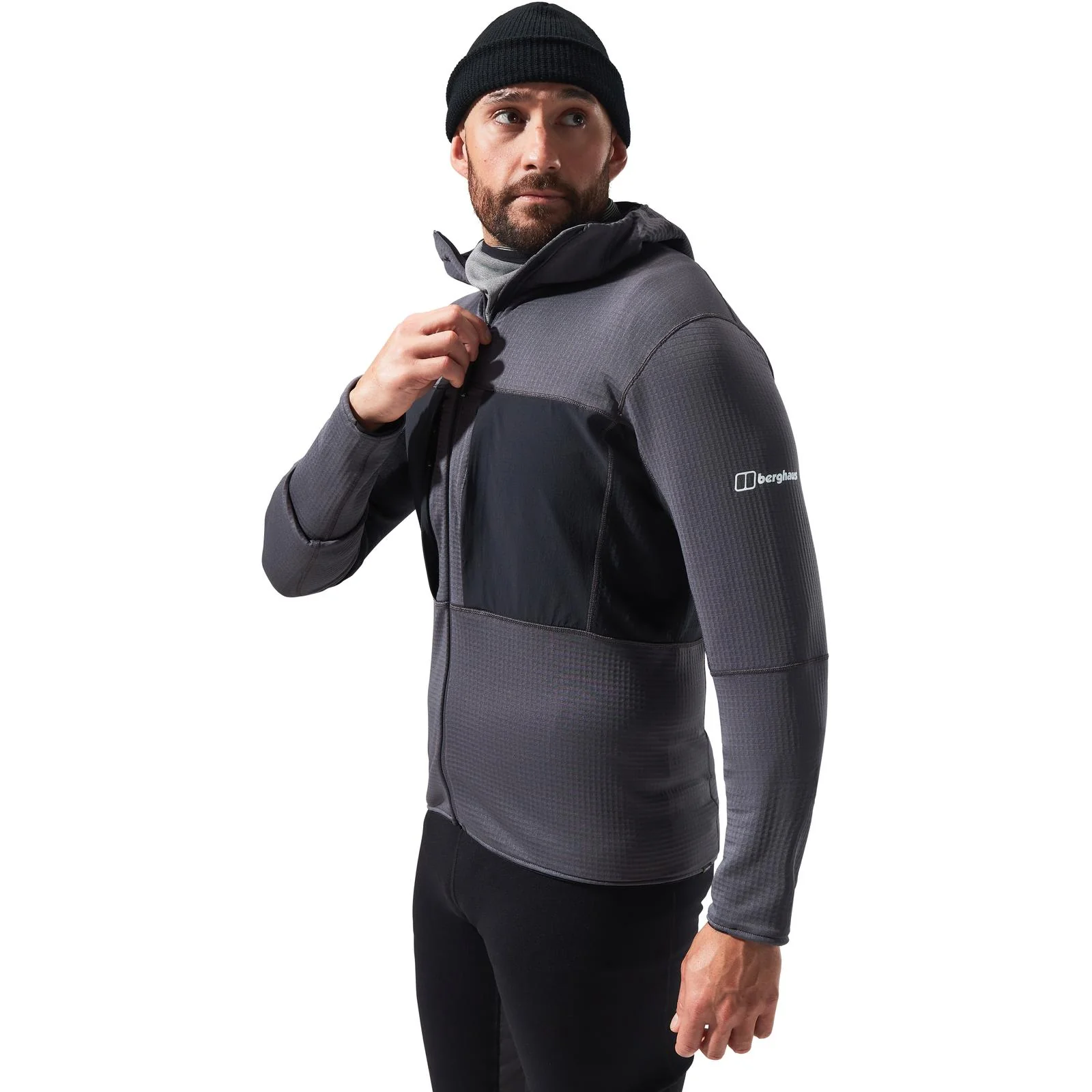 Berghaus Mens MTN Guide Hooded Fleece - Image 2