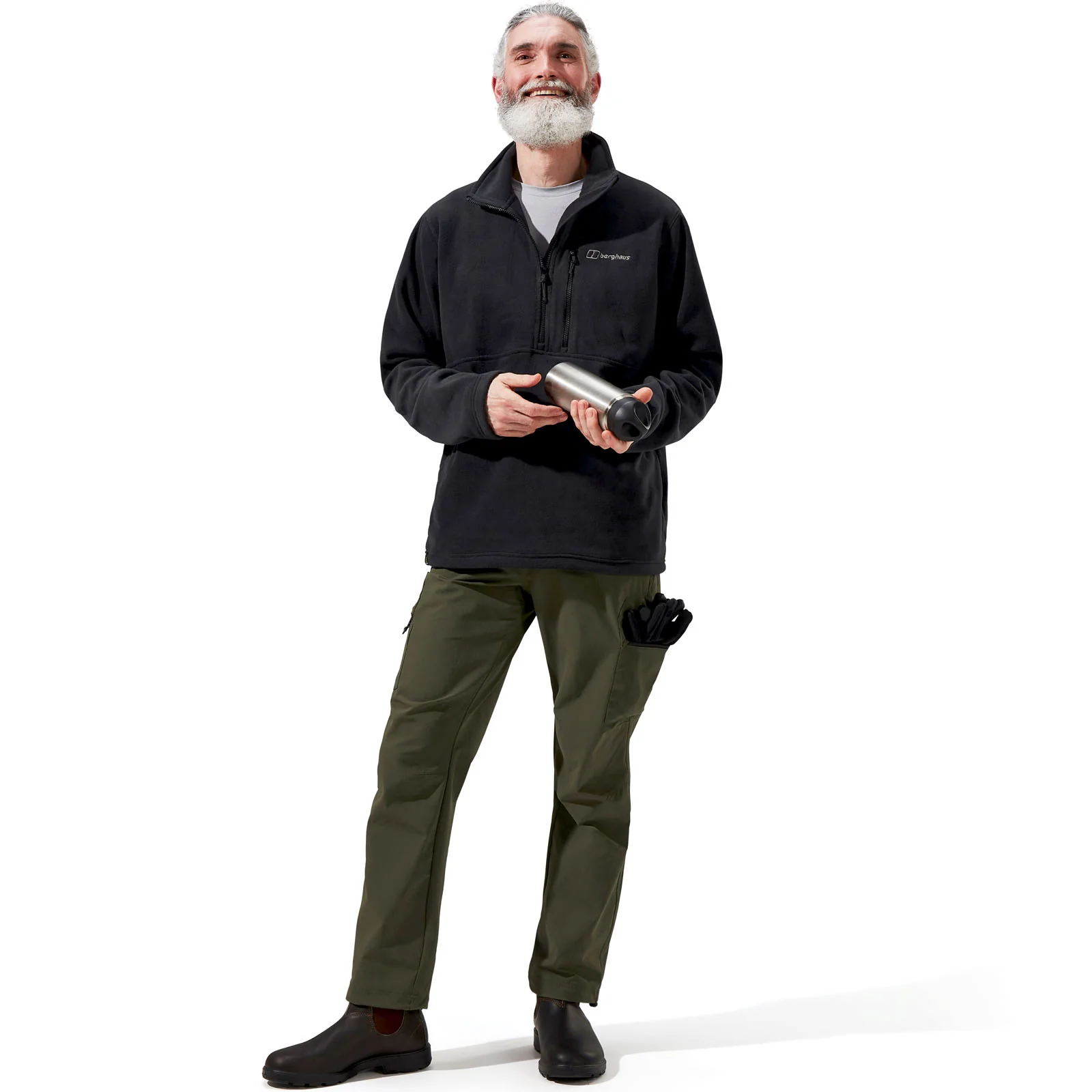 Berghaus Mens Prism Half Zip PolarTech Pullover Fleece - Image 26