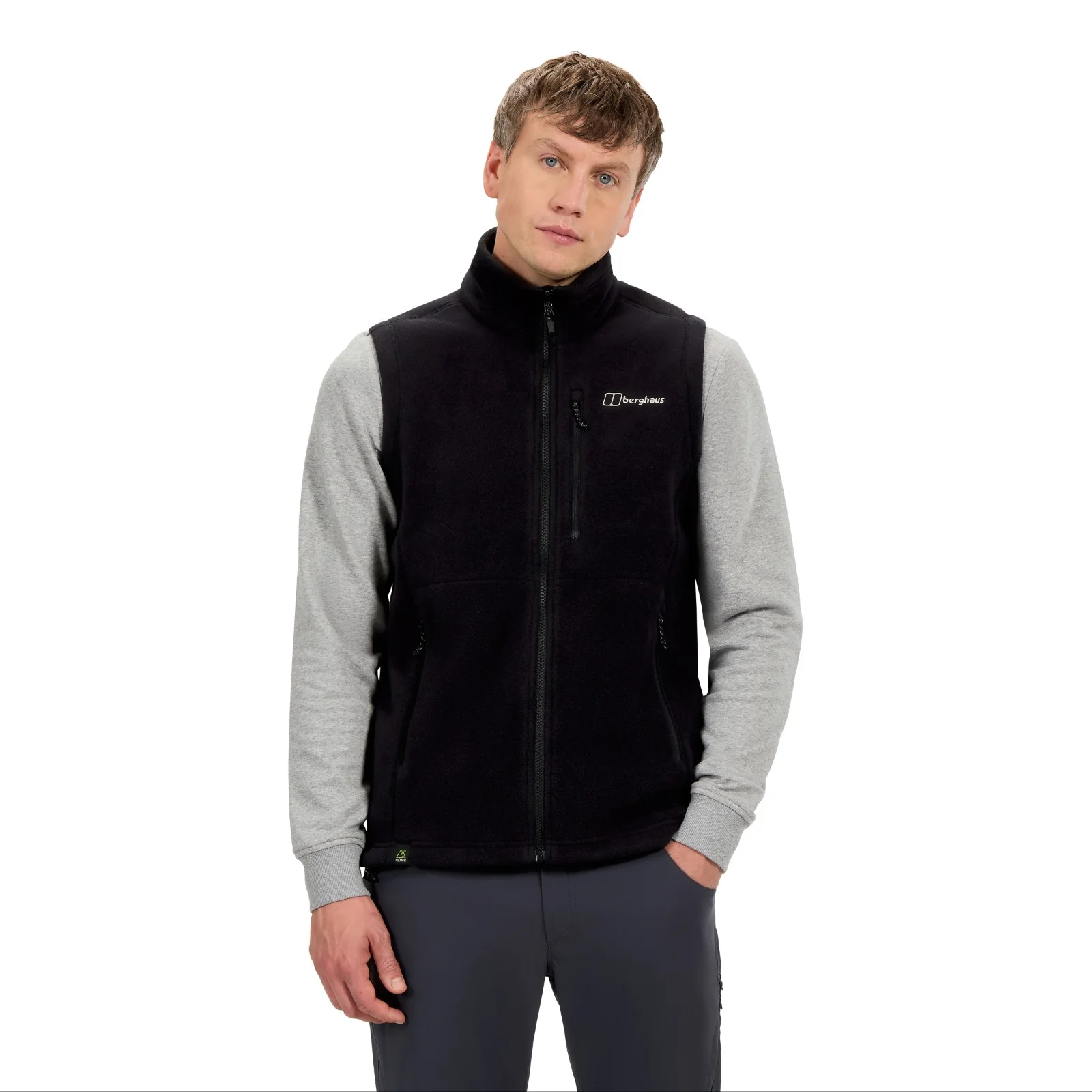 Berghaus Mens Prism Polartec InterActive Full Zip Fleece Vest - Image 4