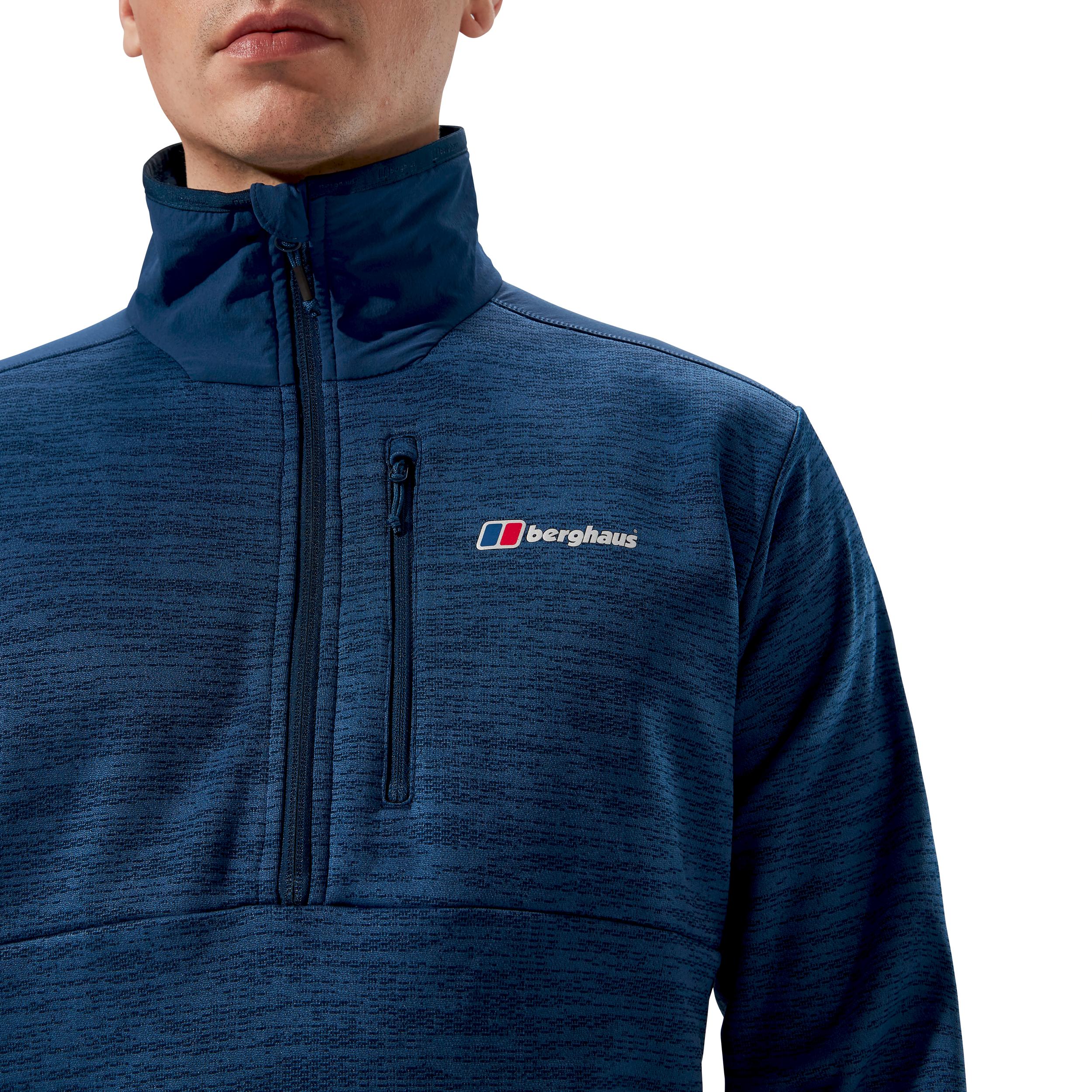 Berghaus Mens Thraskii Half Zip Moisture Wicking Fleece - Image 13