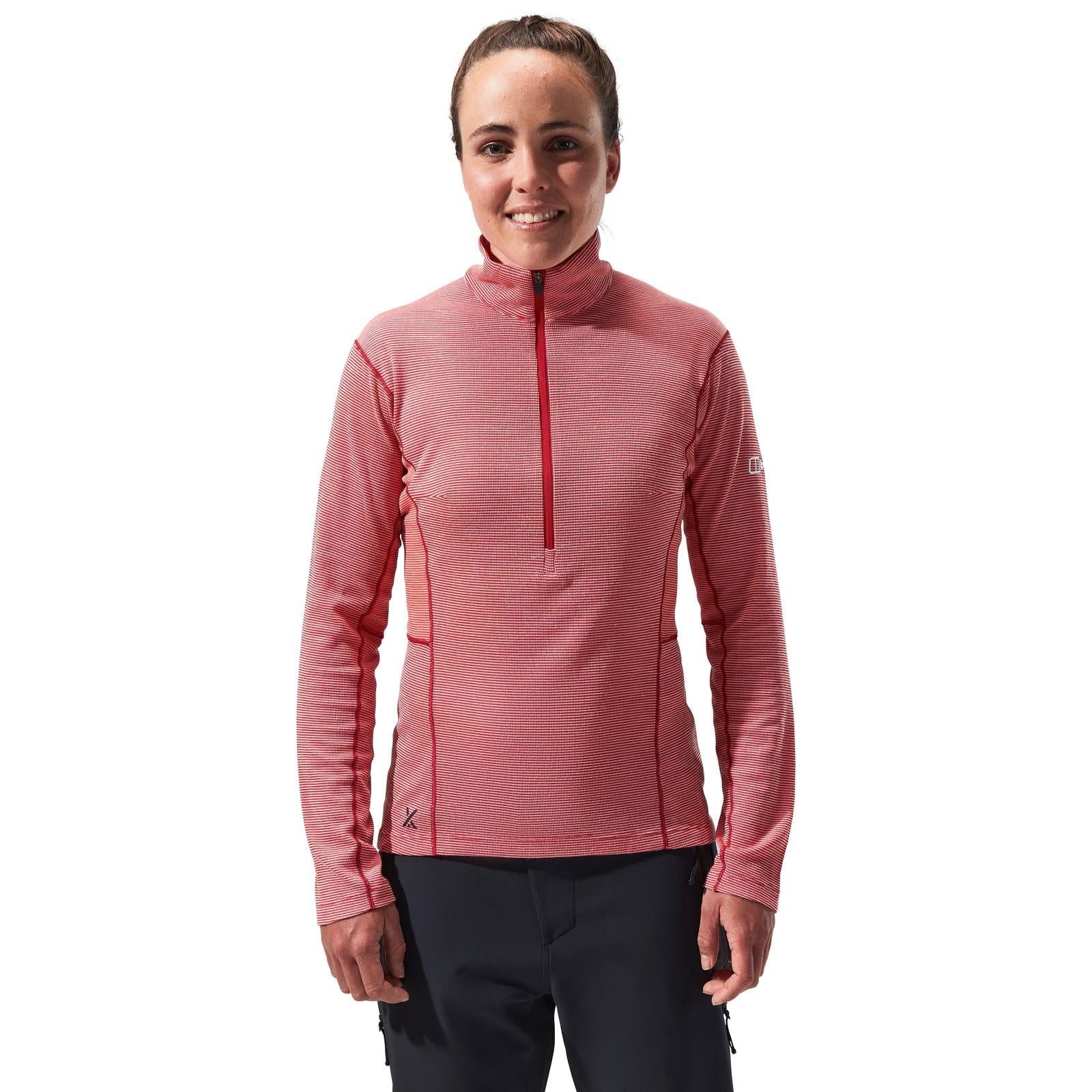 Berghaus Womens MTN Guide Long Sleeve Half Zip T-Shirt - Image 3