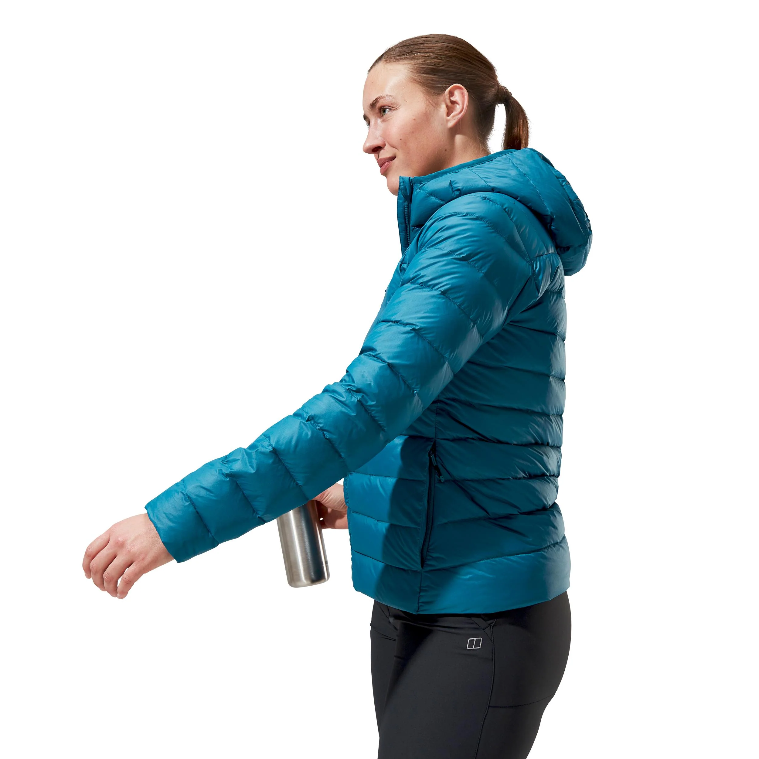 Berghaus Womens Silksworth Hooded Down Jacket - Black - Image 20