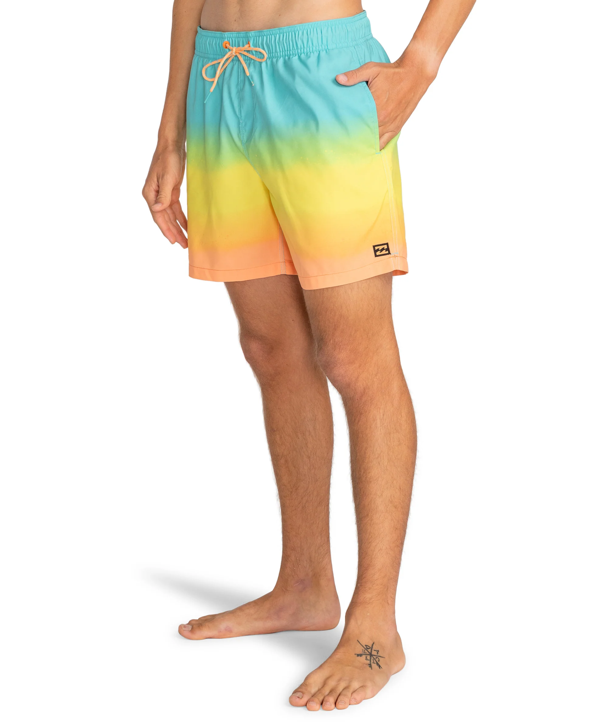 Billabong Mens All Day Fade Layback 16" Swim Swimming Shorts - Image 7