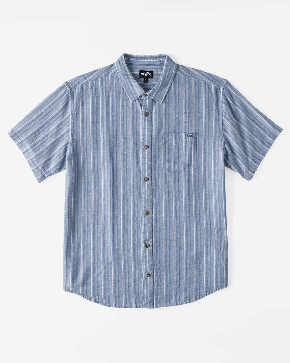 Billabong Mens All Day Stripe Short Sleeve Shirt - Image 5