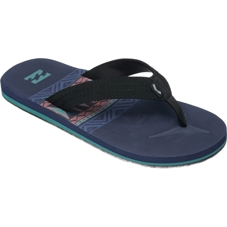 Billabong Mens All Day Theme Flip Flops - Image 43