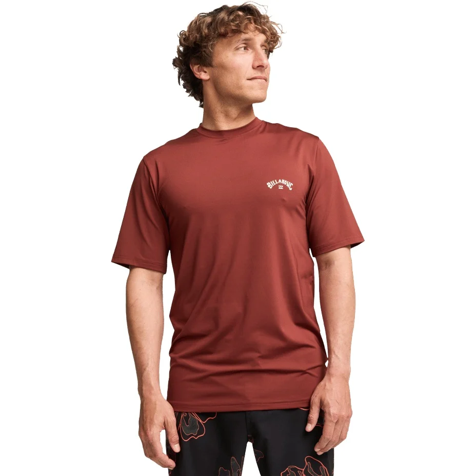 Billabong Mens Arch Wave 50+ UPF Short Sleeve Rash Vest - Image 18