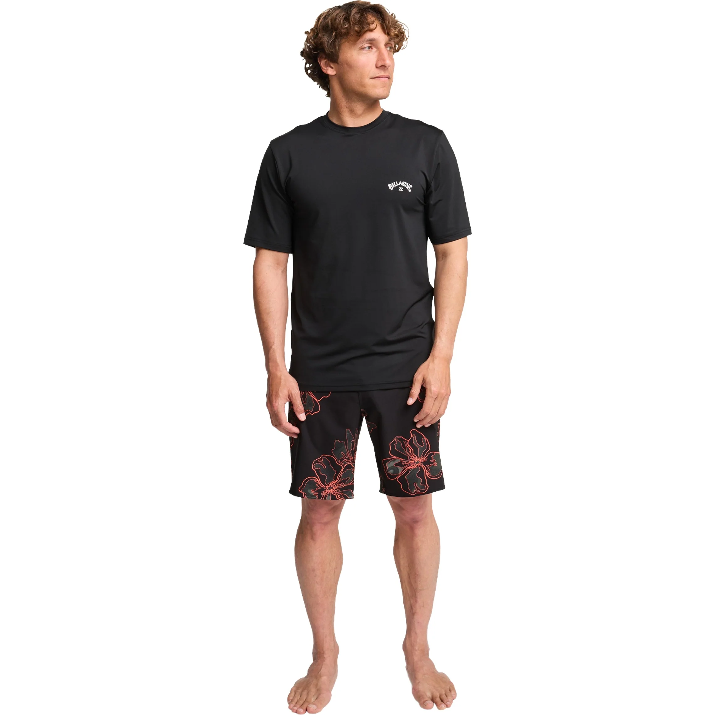 Billabong Mens Arch Wave 50+ UPF Short Sleeve Rash Vest - Image 5