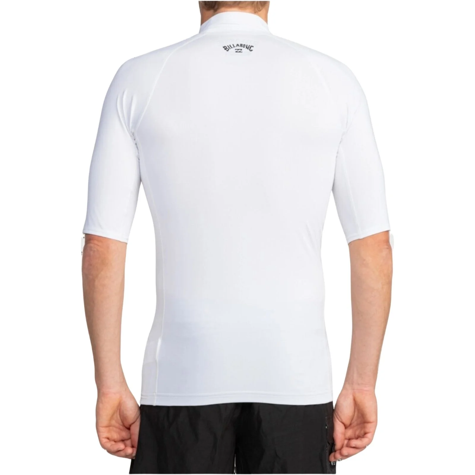 Billabong Mens Logo Surf Short Sleeve Rash Vest - Image 6