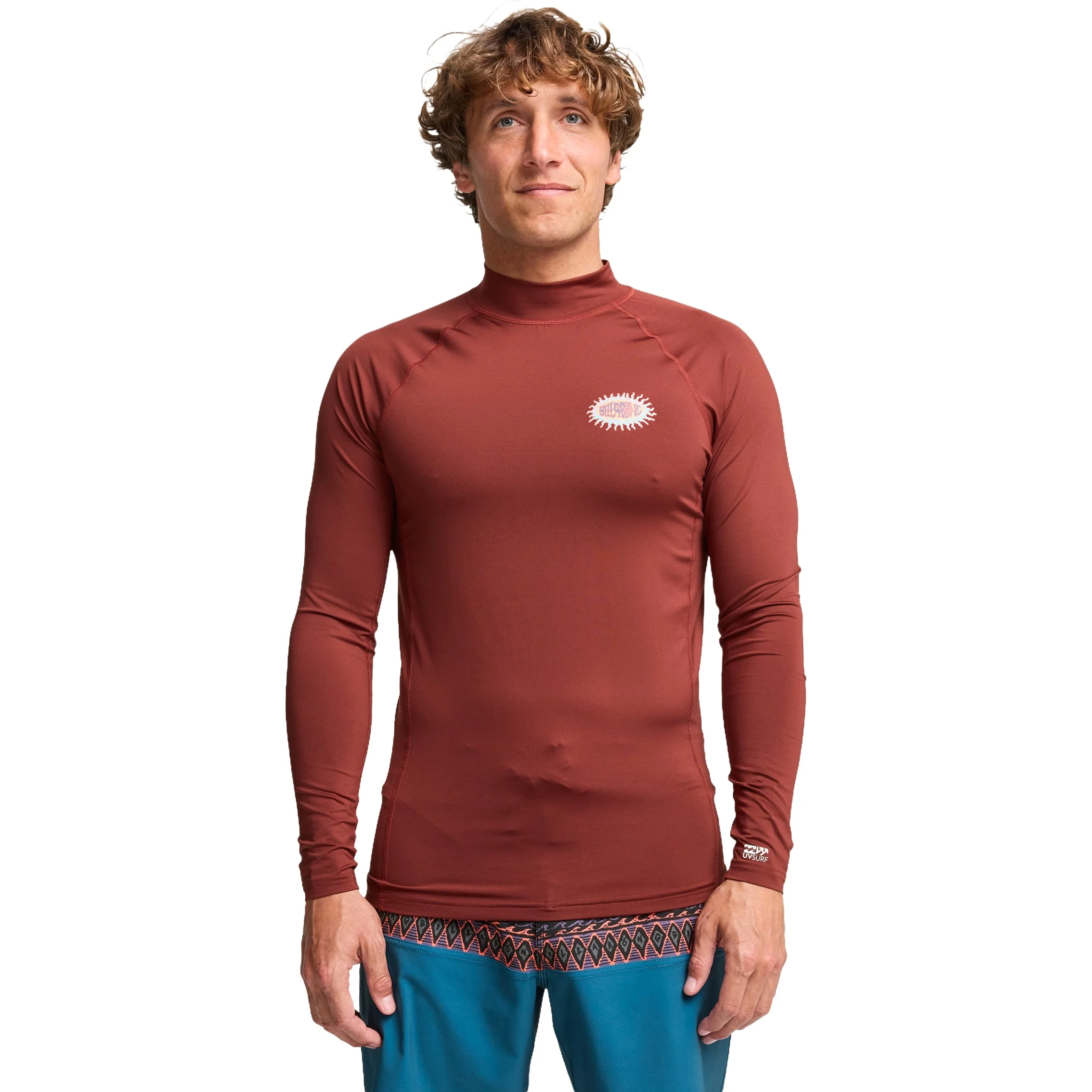 Billabong Mens Re Issue 50+ UPF Long Sleeve Rash Vest - Image 3