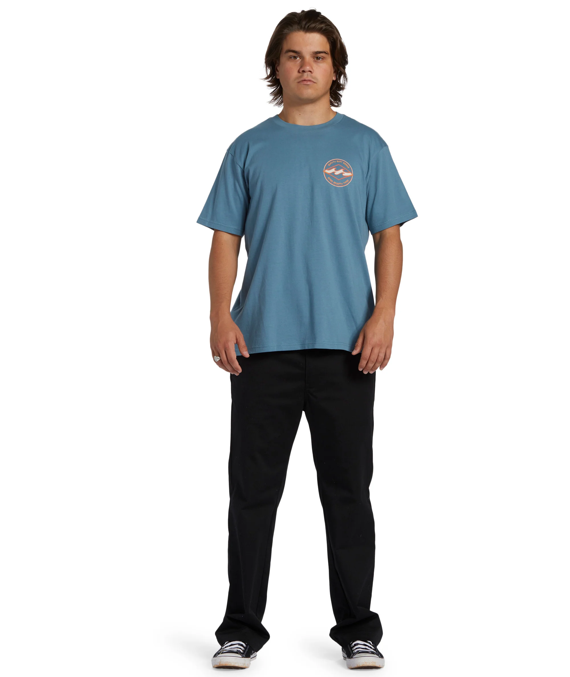 Billabong Mens Rotor Diamond Short Sleeve Cotton T-Shirt - Image 4