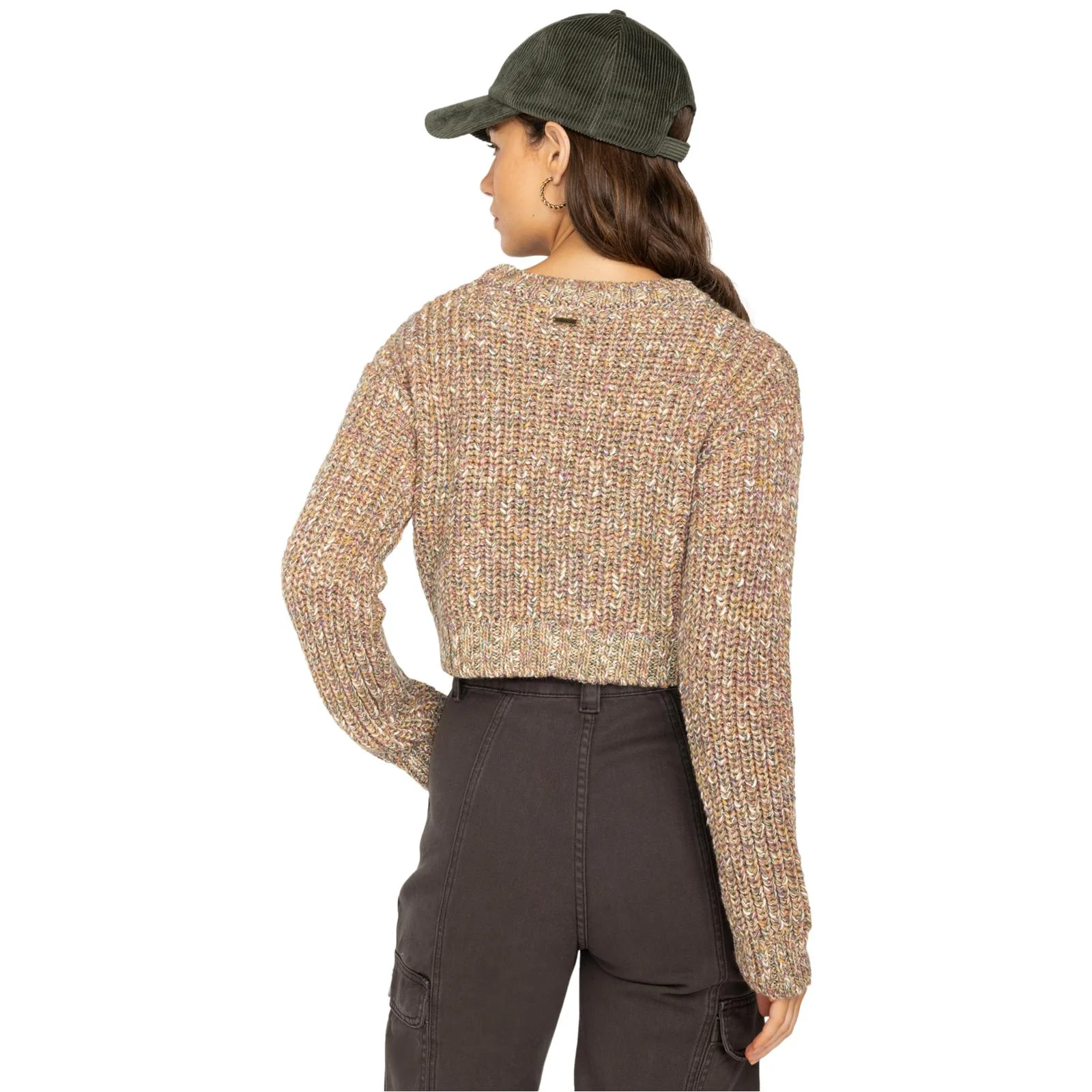 Billabong Womens Sunshine Relaxed Fit Cropped Jumper - Image 3