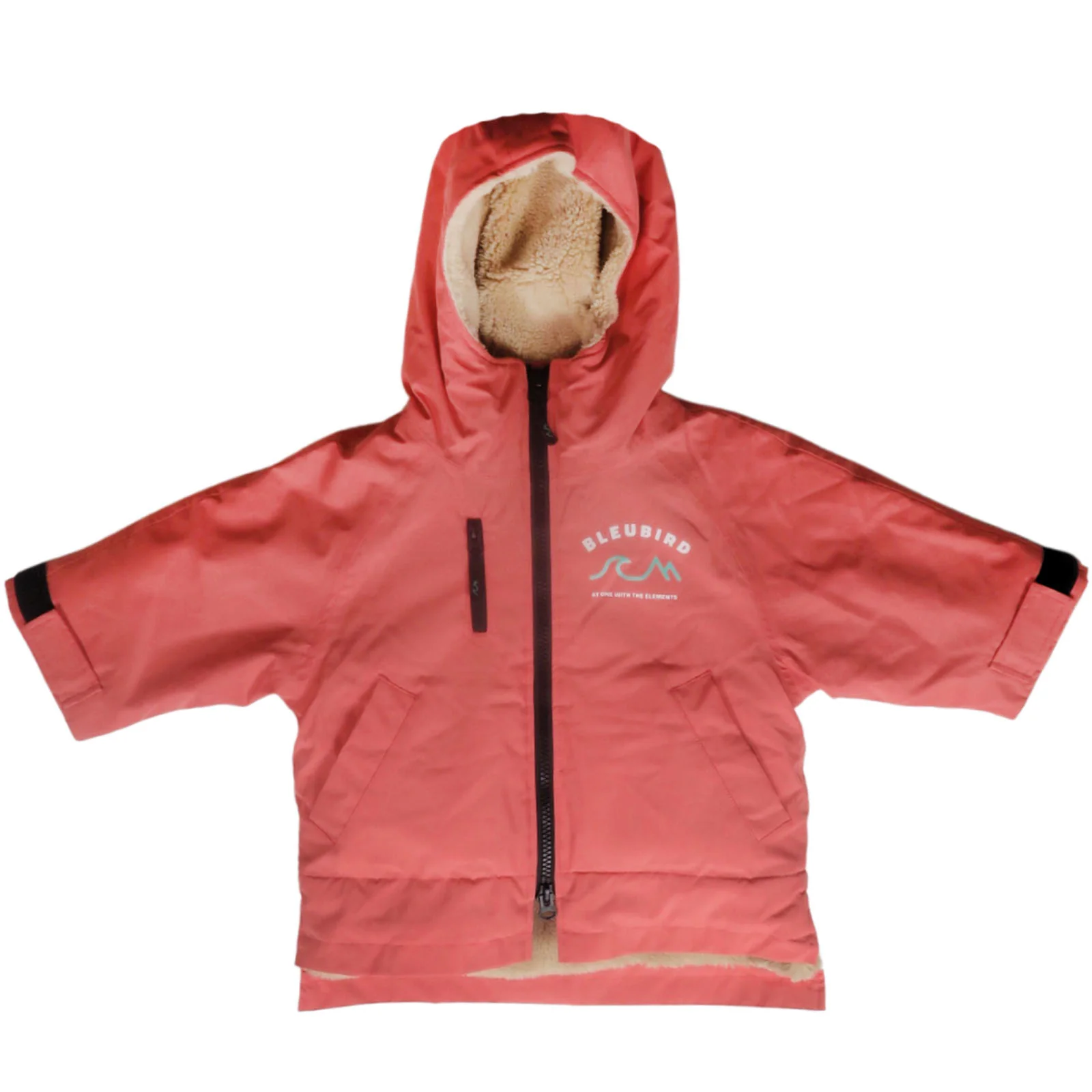 Bleubird Kids Nordic Sherpa Lined Waterproof Changing Robe - Image 2