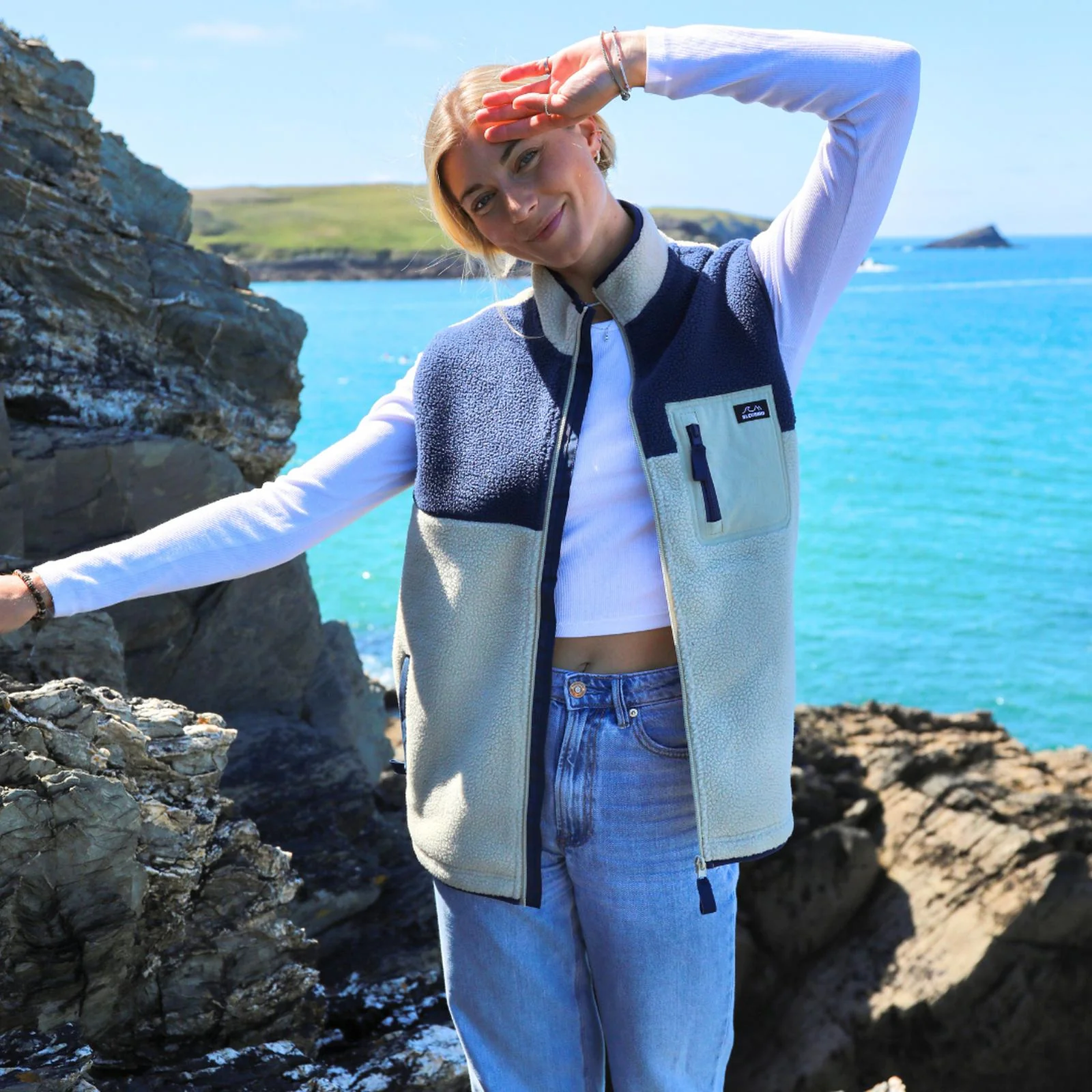 Bleubird Polar Fleece Gilet - Image 3