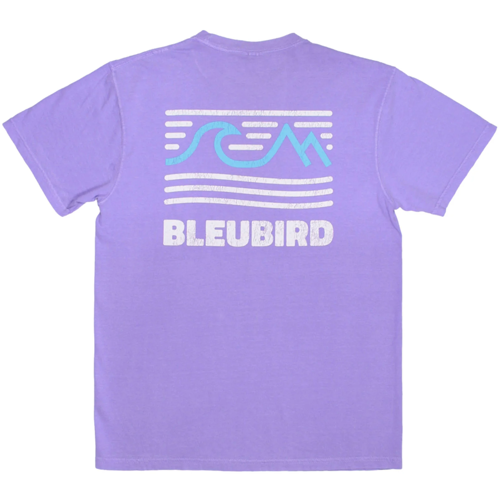 Bleubird Tides Crew Neck Short Sleeve T-Shirt - Image 4