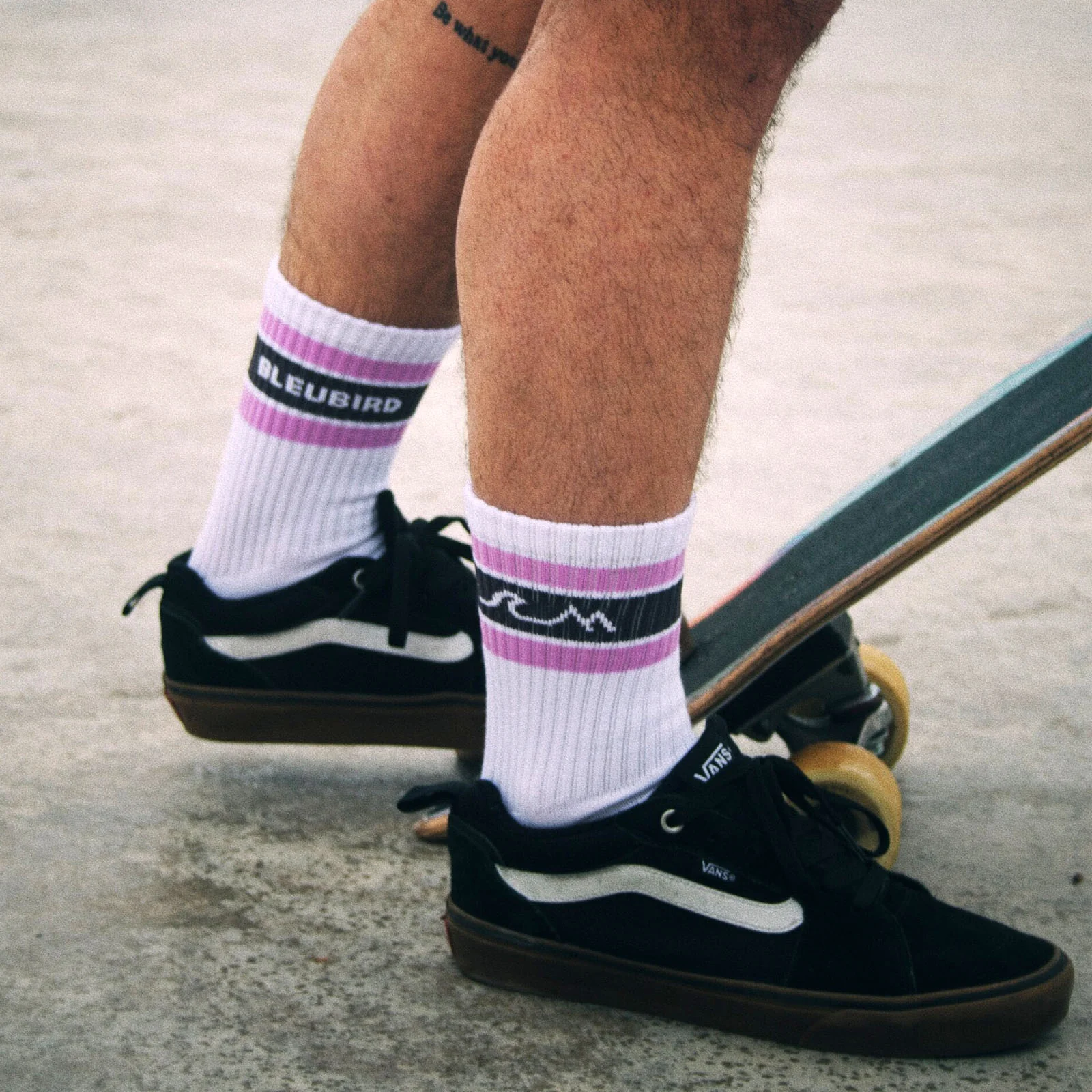 Bleubird Unisex OG Cushioned Crew Length Socks - Image 8