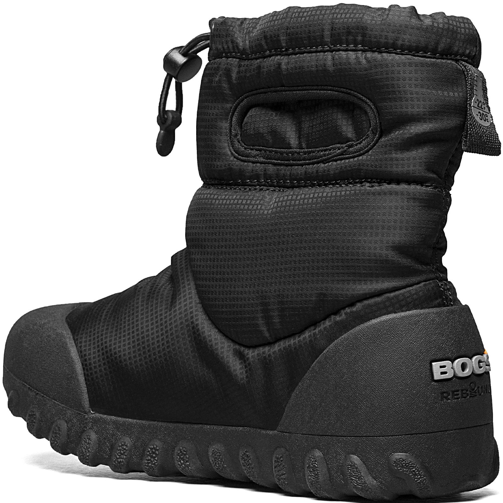 BOGS Kids B-Mock Snow Outdoor Insulated Waterproof Snow Boots - Black - Image 7