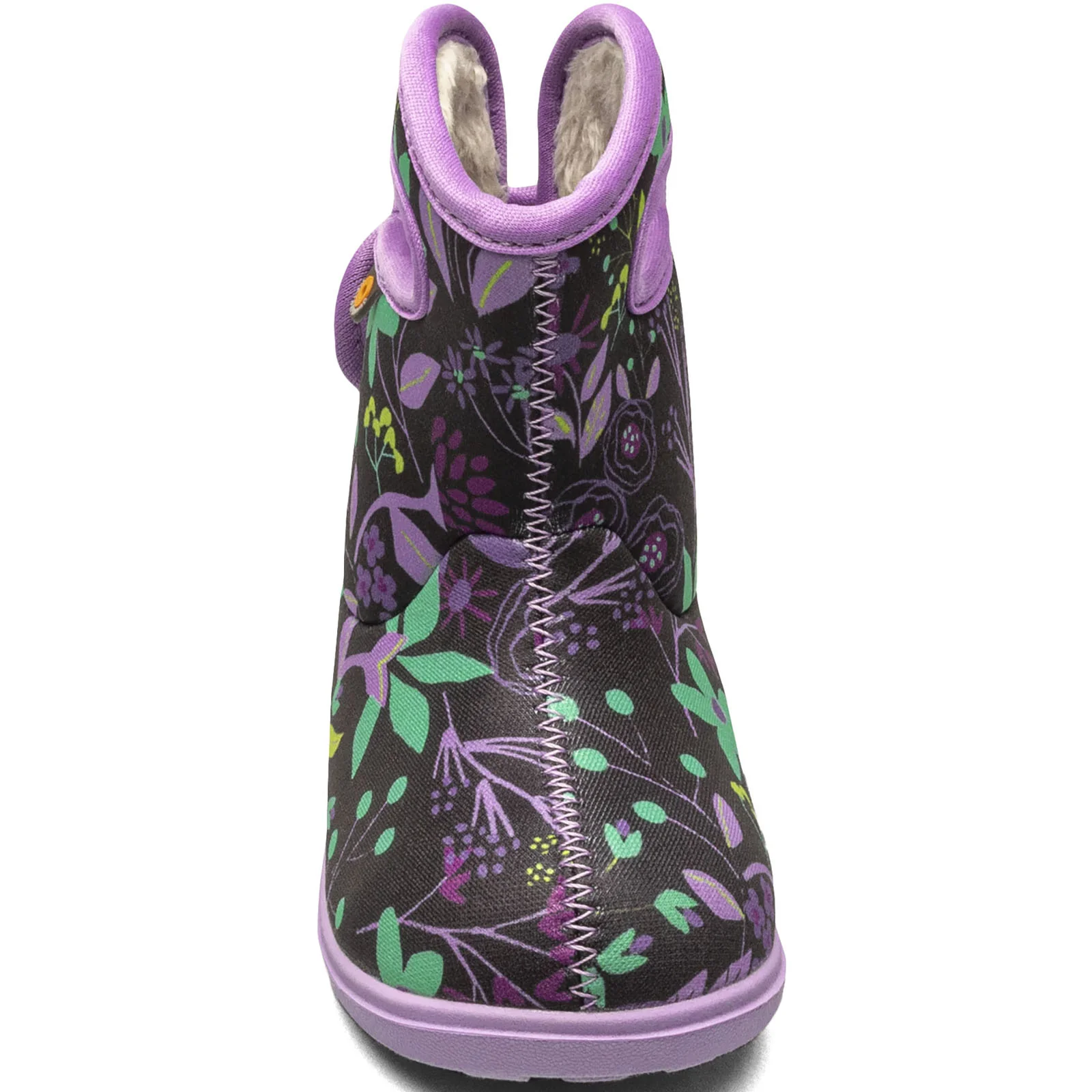 BOGS Toddler Baby BOGS II Cartoon Flower Rain Boots - Black Multi - Image 4
