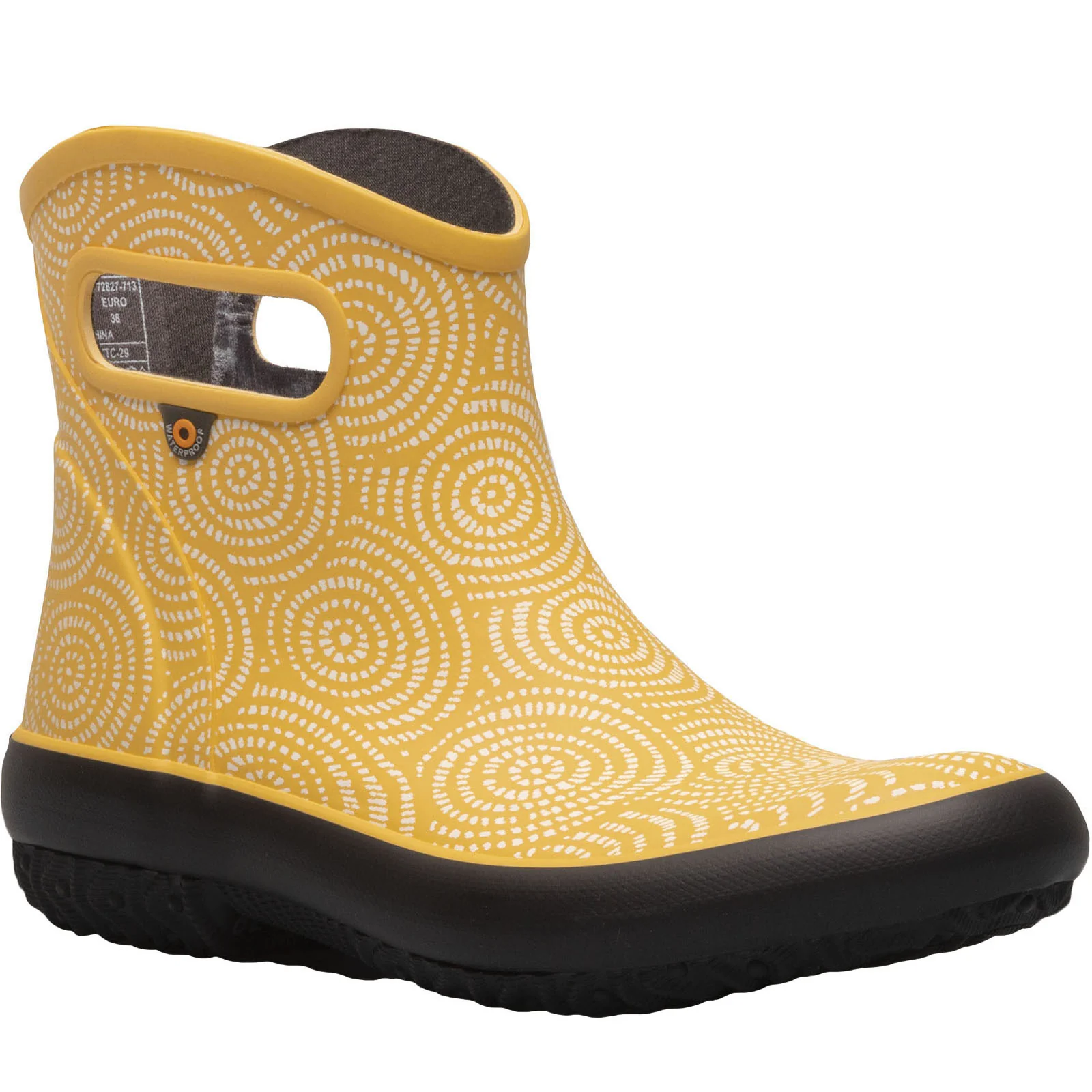 BOGS Womens Vijay Patch Ankle Wellington Boots - Image 2