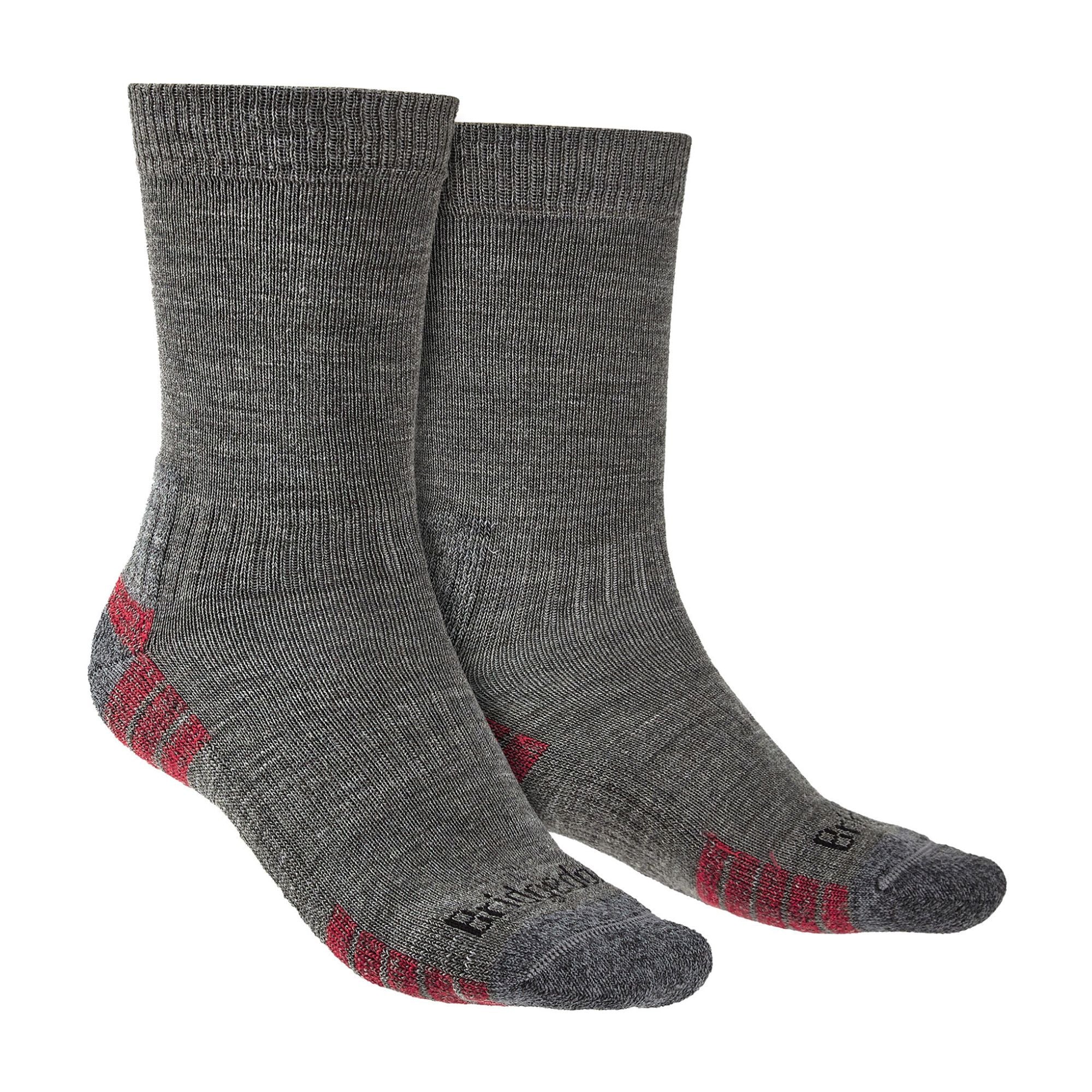 Bridgedale Mens Hike Lightweight Merino Performance Socks - Black - Image 6