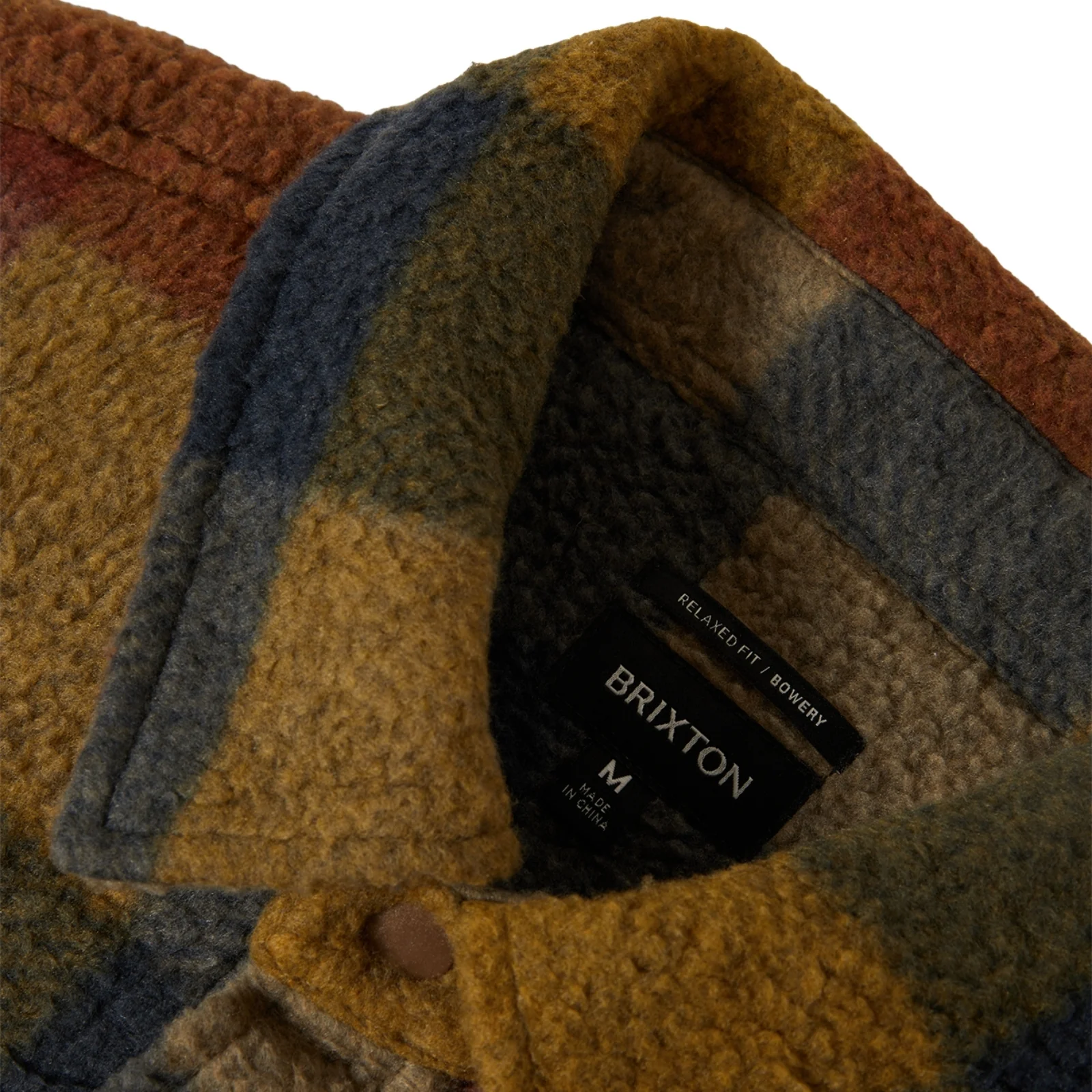 Brixton Mens Bowery Arctic Stretch Button Up Fleece - Image 27