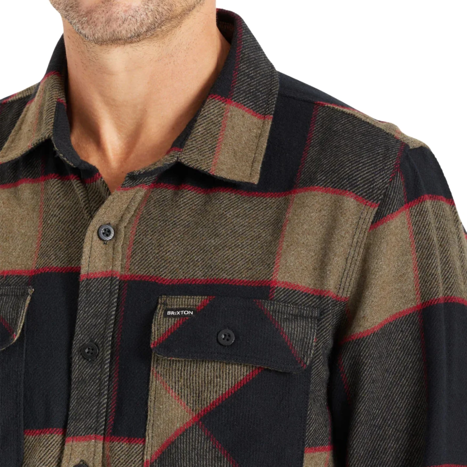 Brixton Mens Bowery Flannel Shacket - Image 31