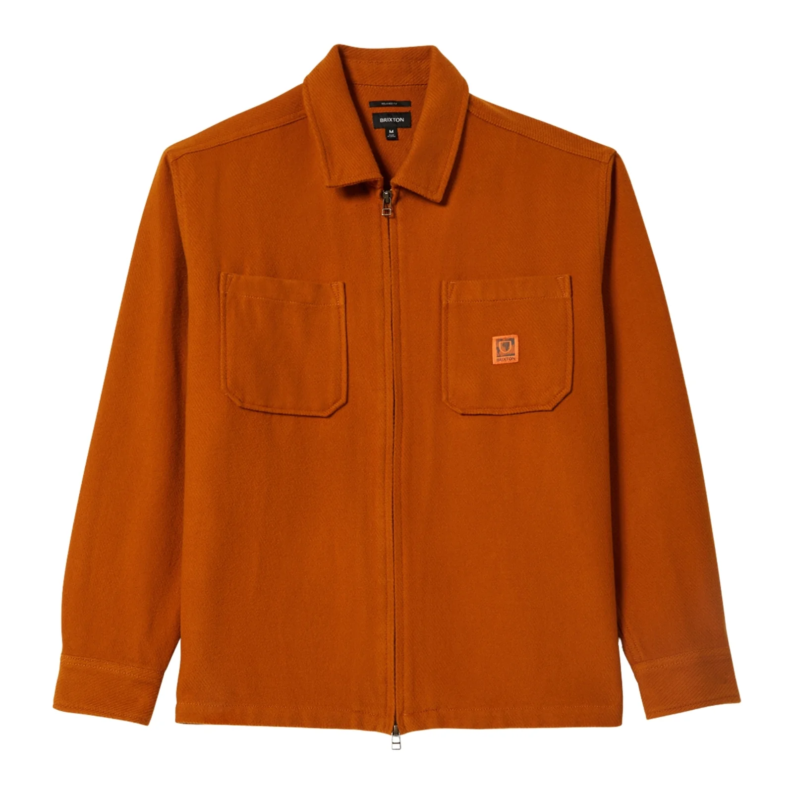 Brixton Mens Union Full Zip Flannel Bomber Jacket - Image 10